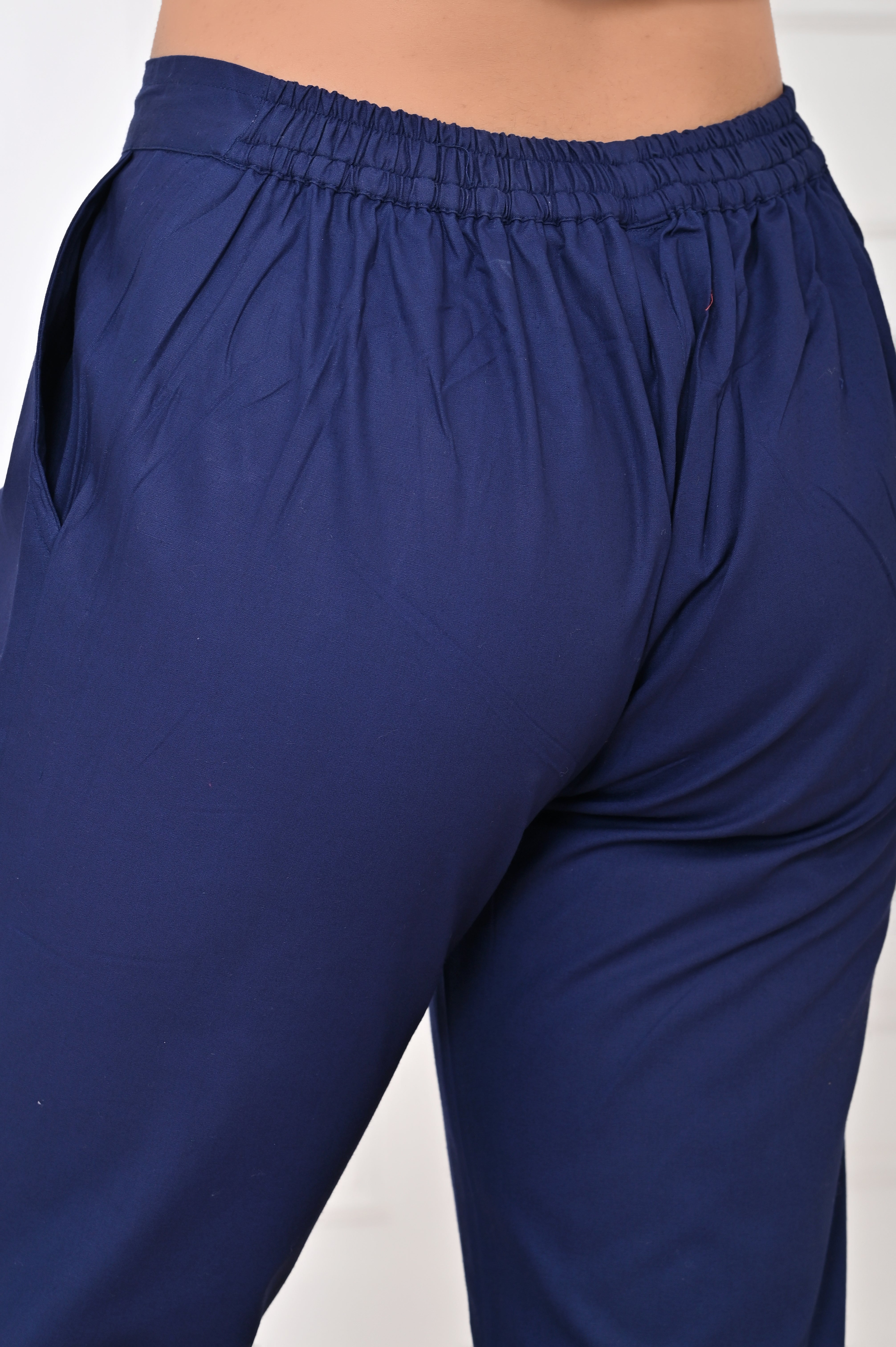 Navy Blue Straight pants