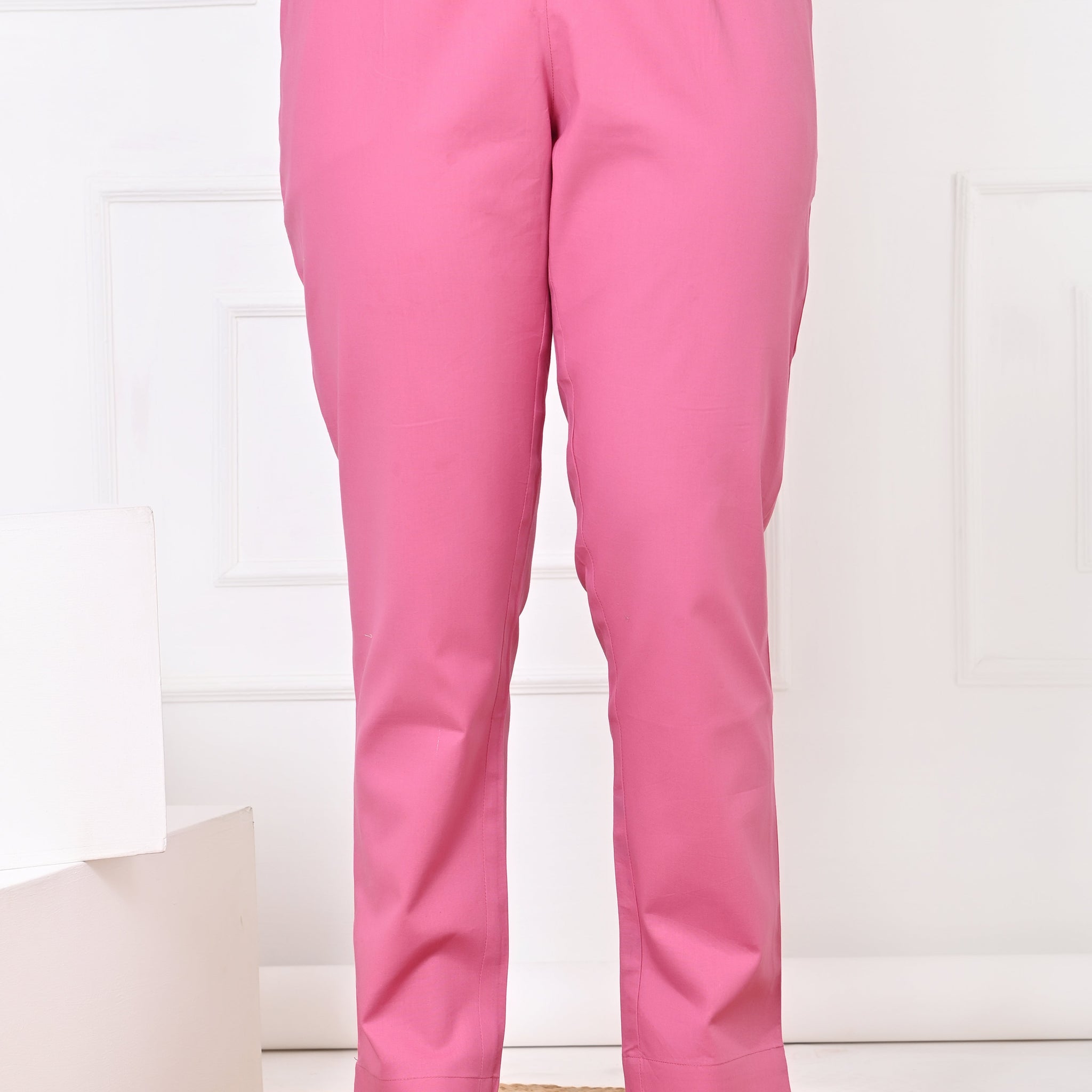 Light Pink Straight Pant