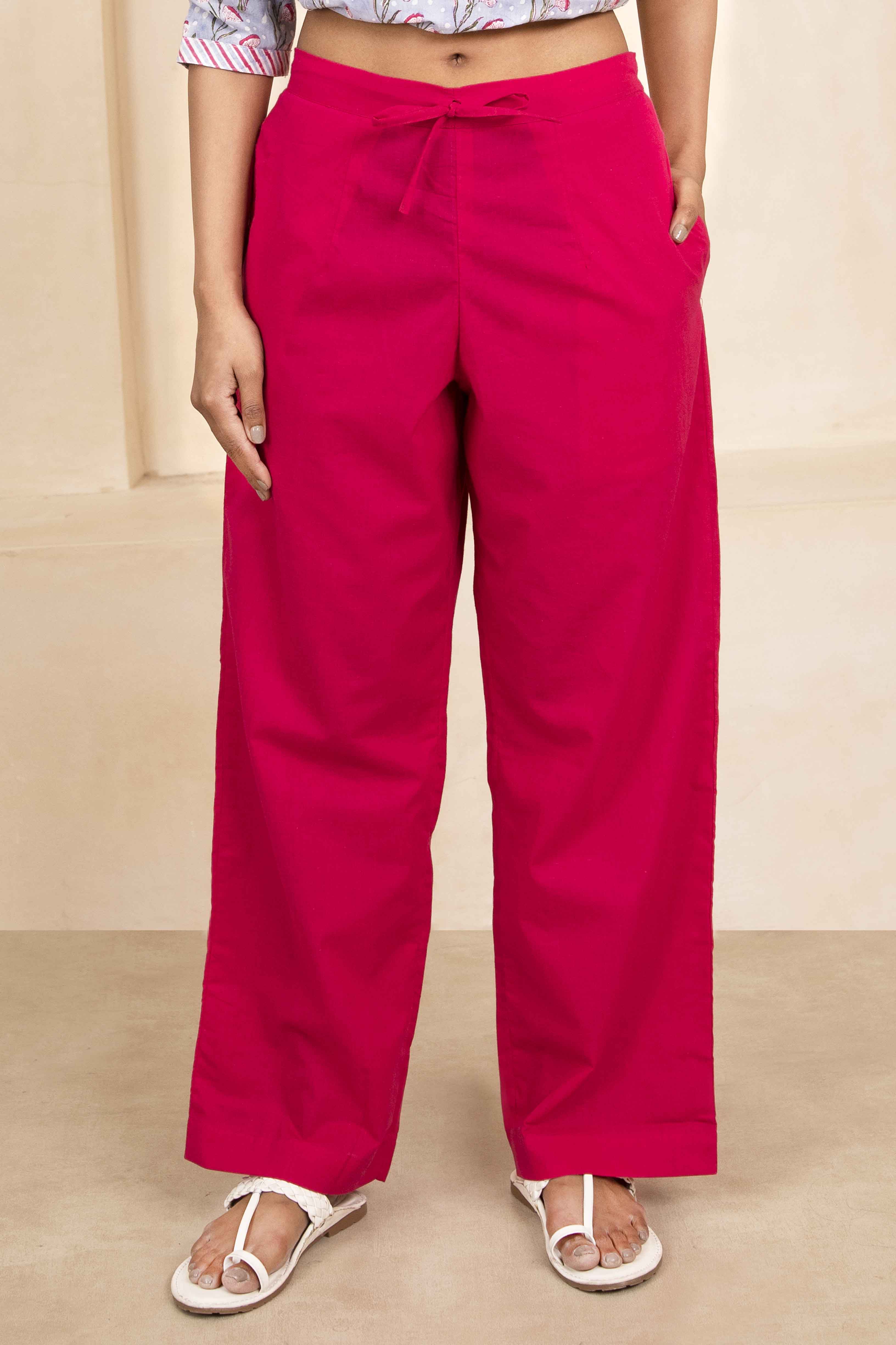 Hot Pink Palazzo Pant