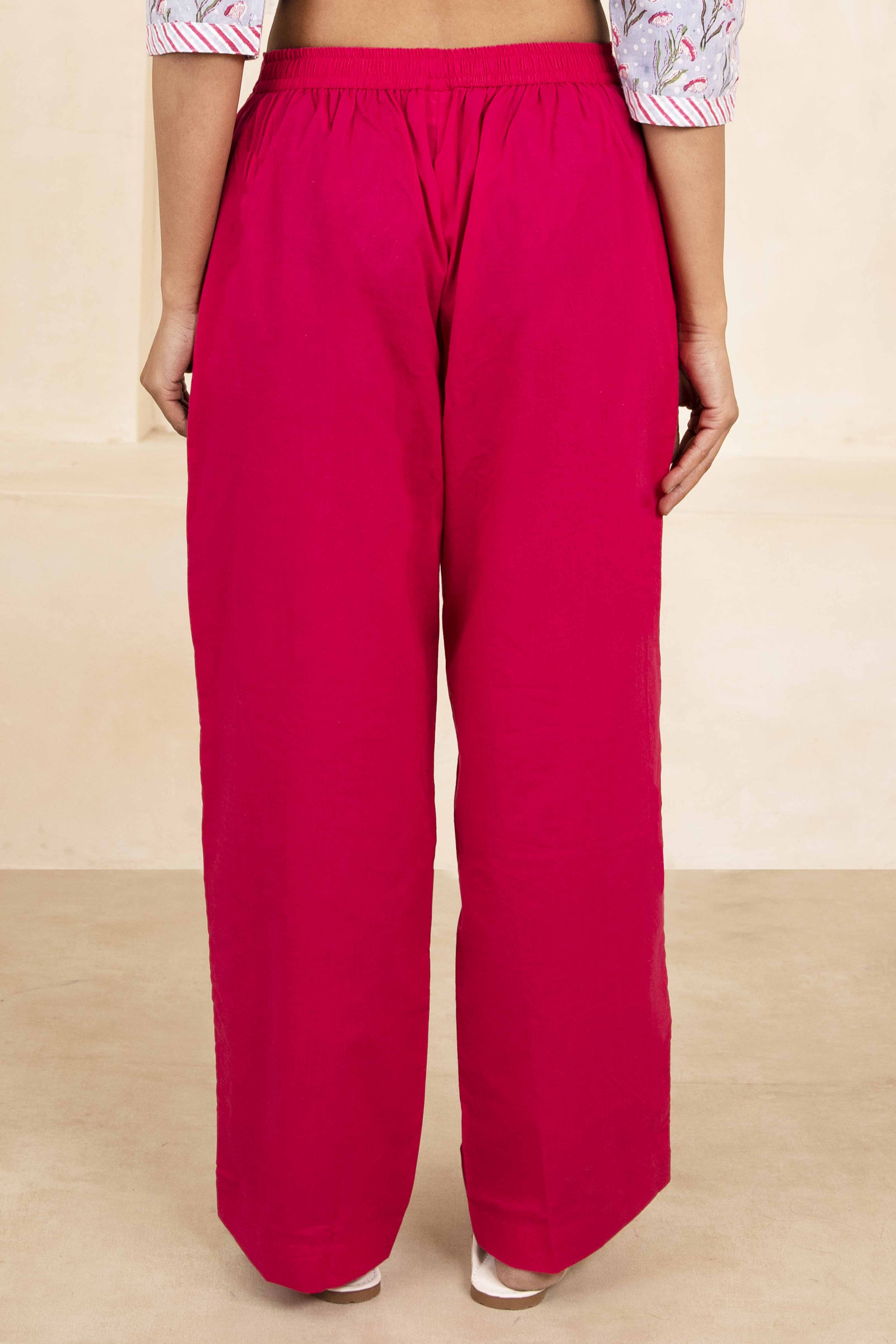 Hot Pink Palazzo Pant