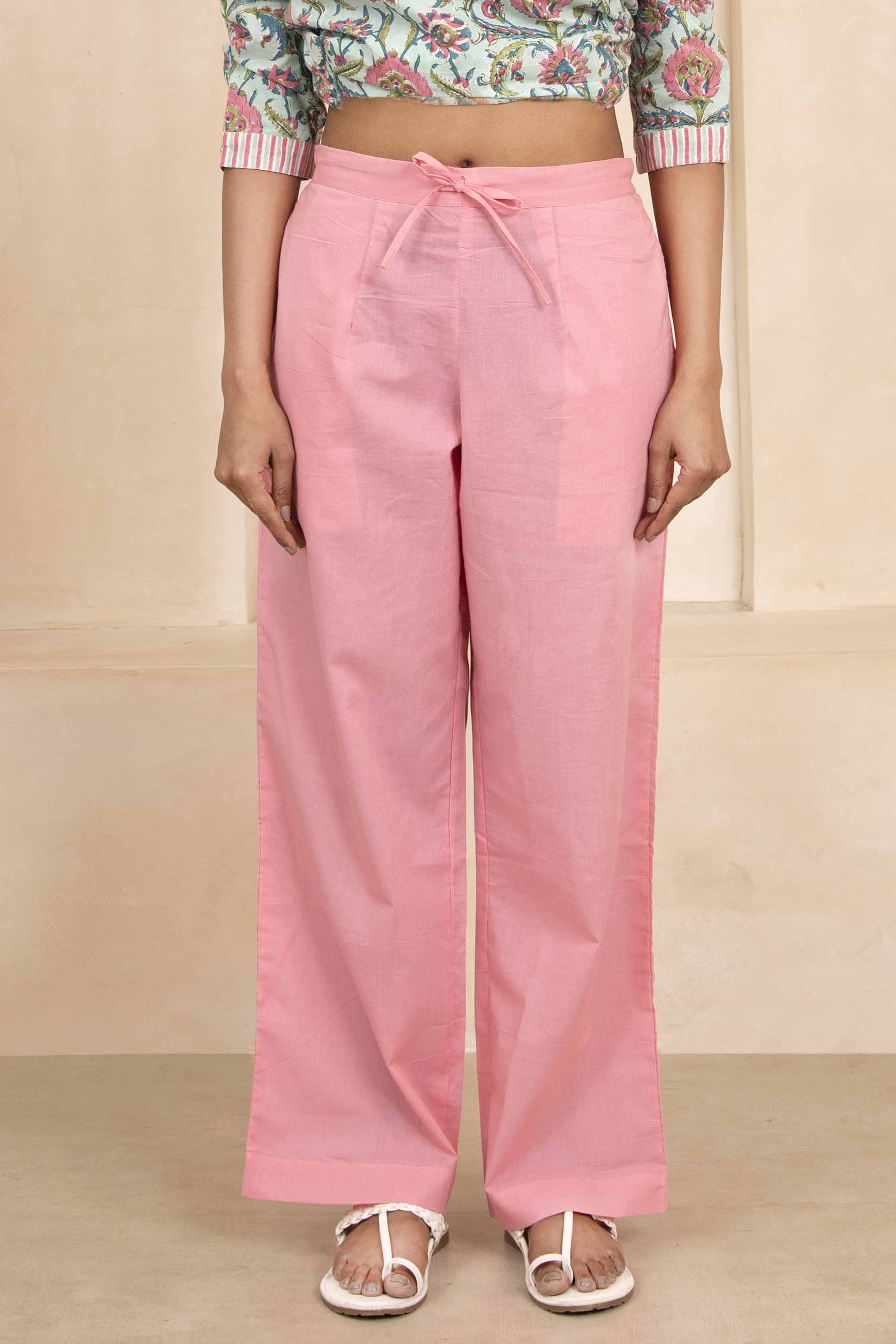 Peach Palazzo Pant