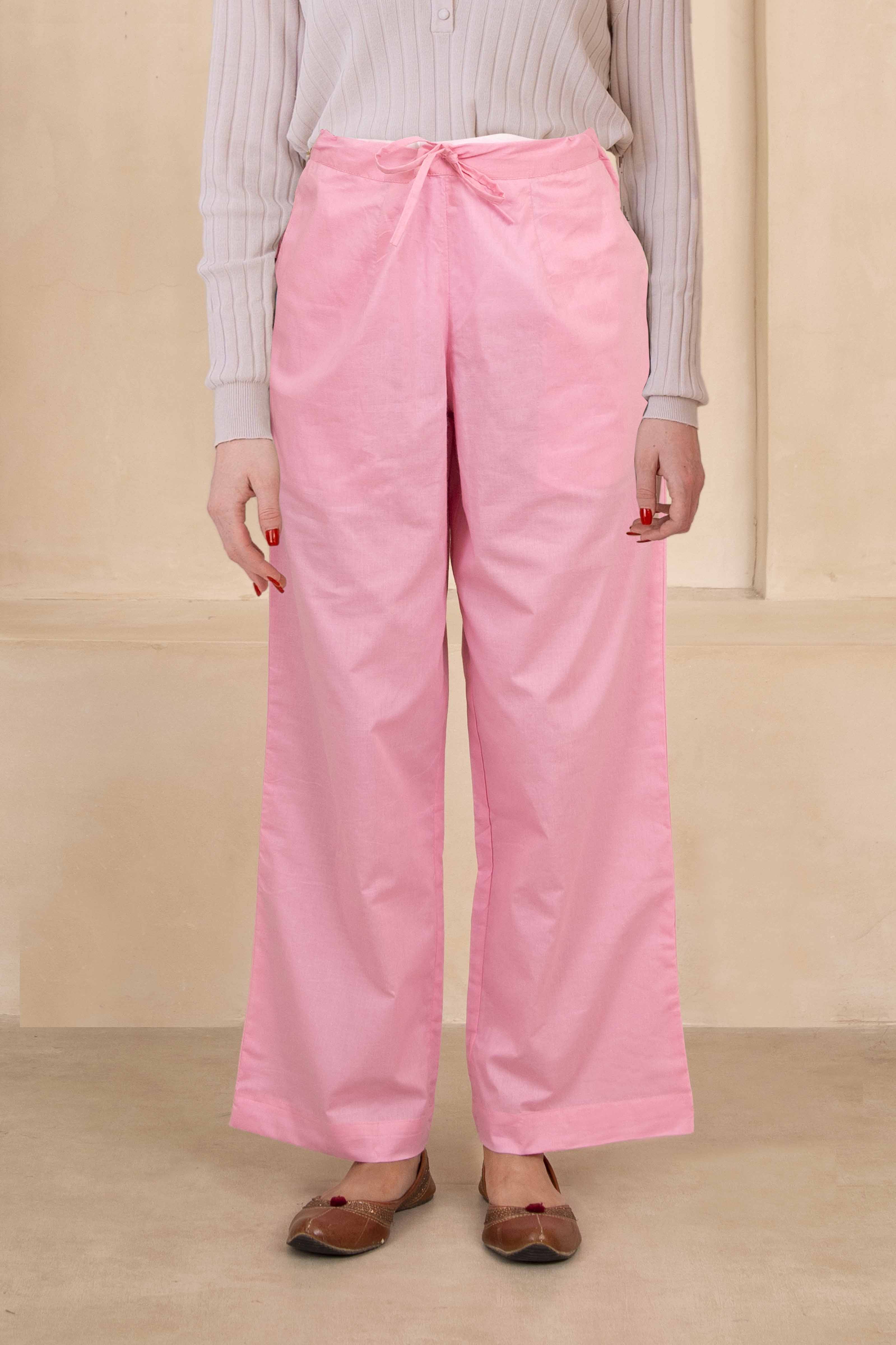 Baby Pink Palazzo Pant