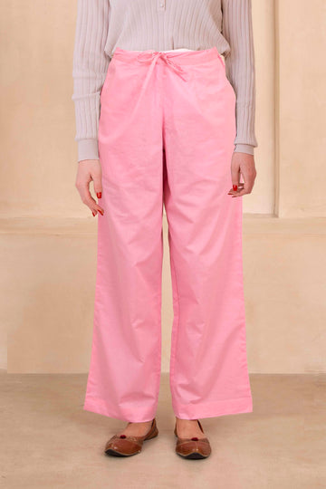 Baby Pink Palazzo Pant