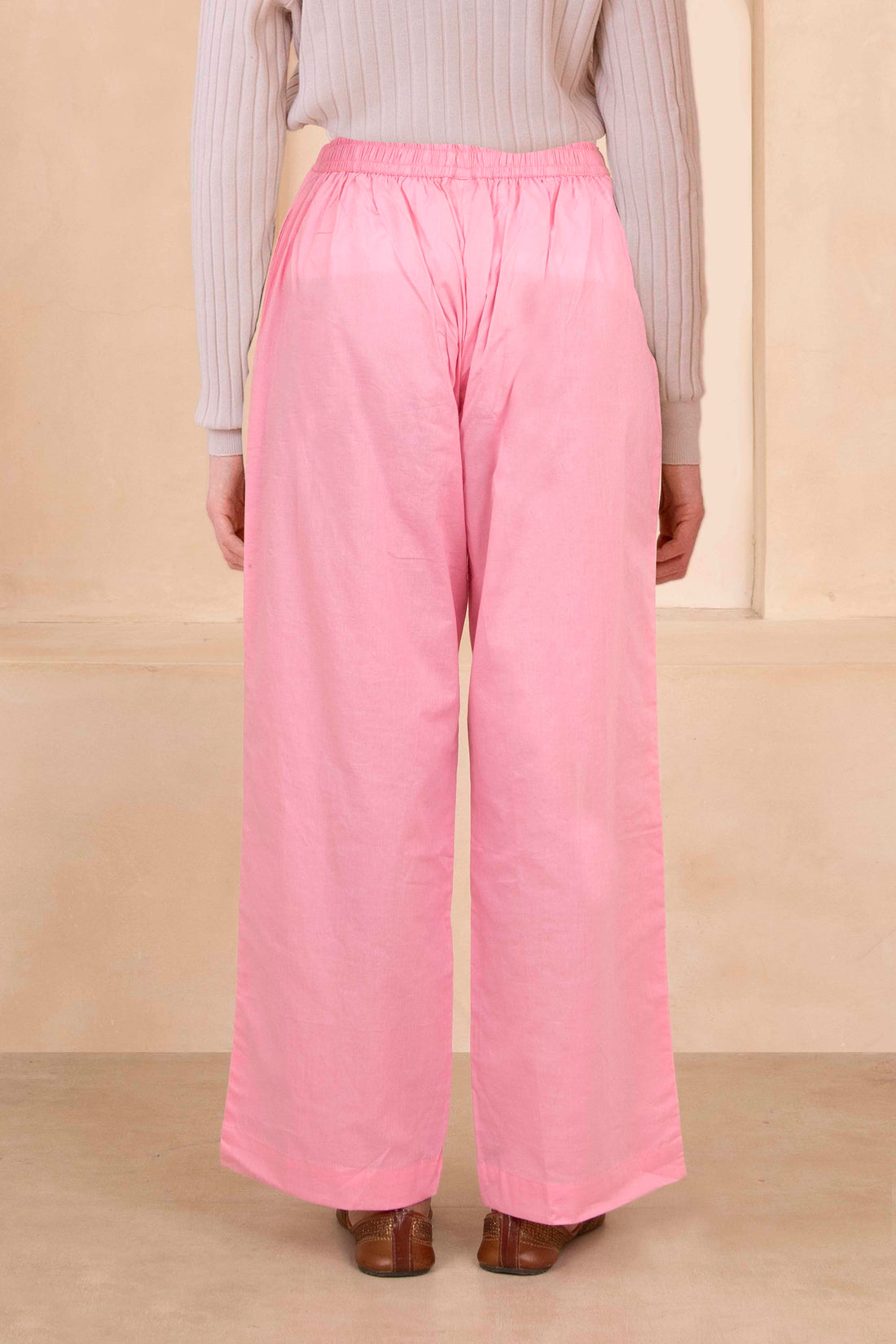 Baby Pink Palazzo Pant
