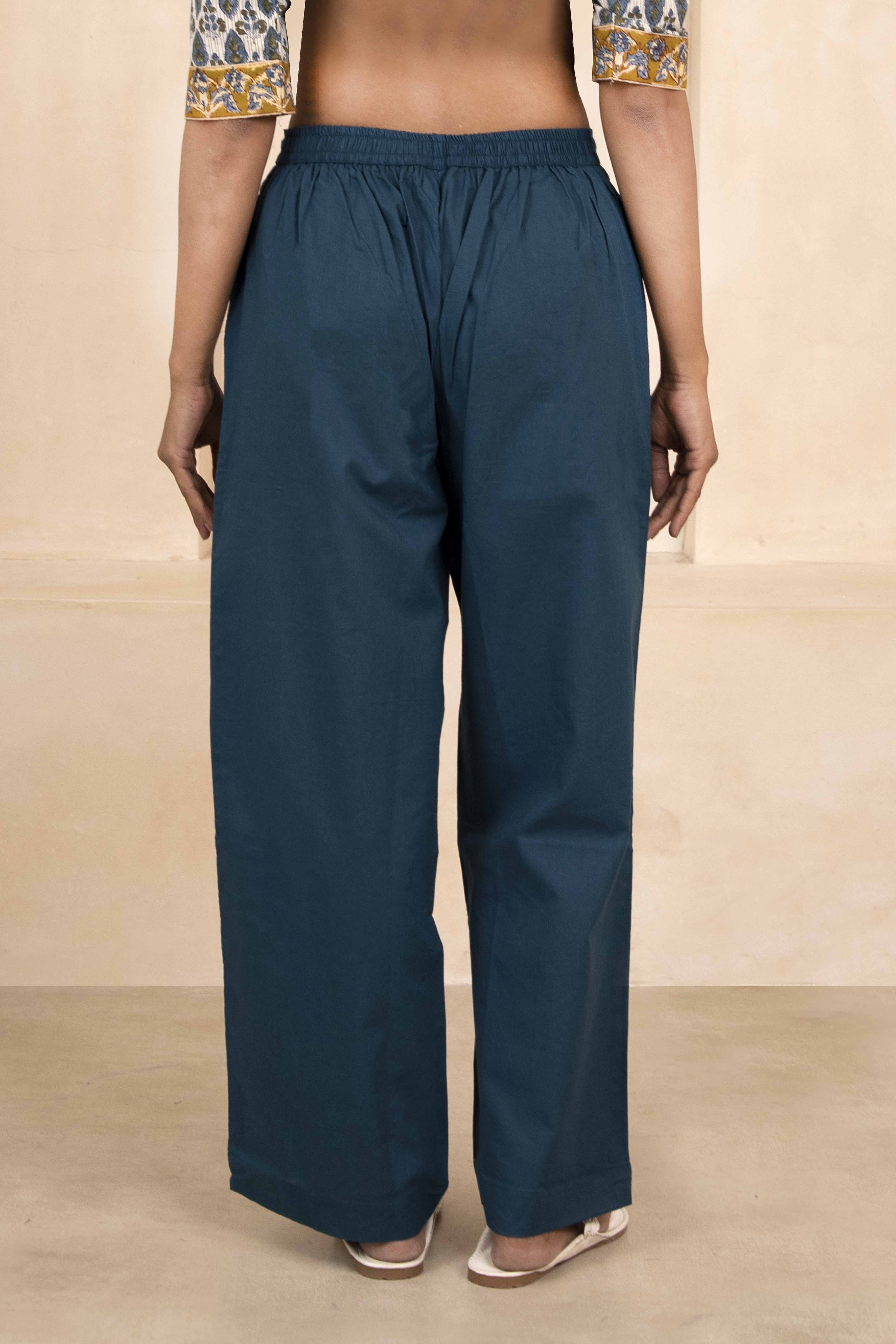 Royal Blue Palazzo Pant