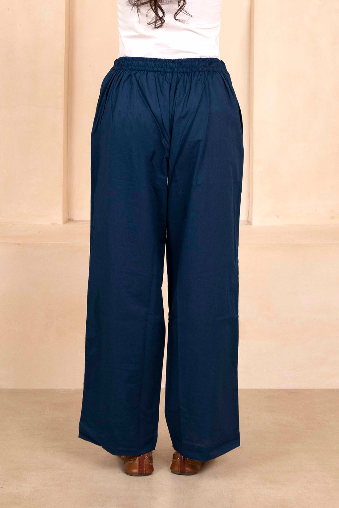 Navy Blue Palazzo Pant