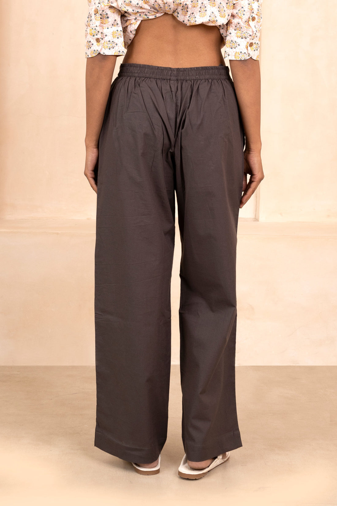 Charcoal Gray Palazzo Pant