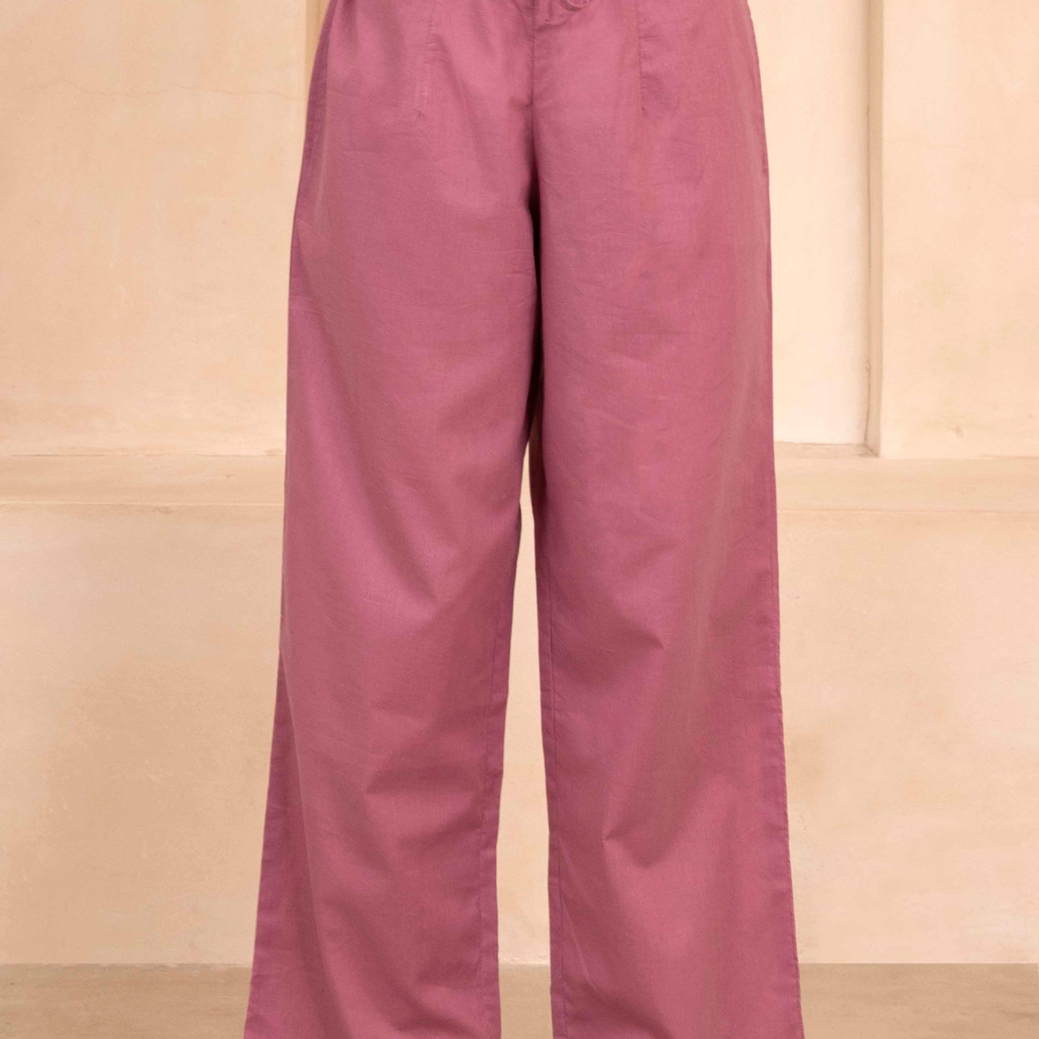 Onion Pink Palazzo Pant