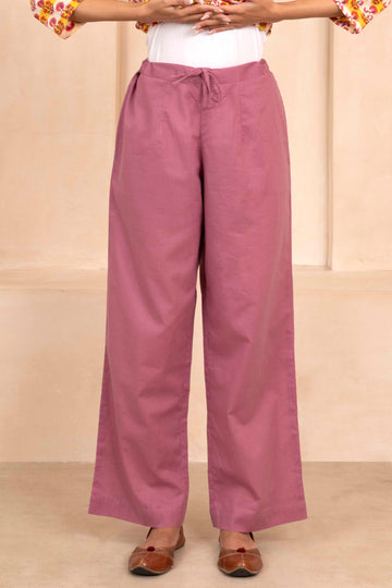 Onion Pink Palazzo Pant