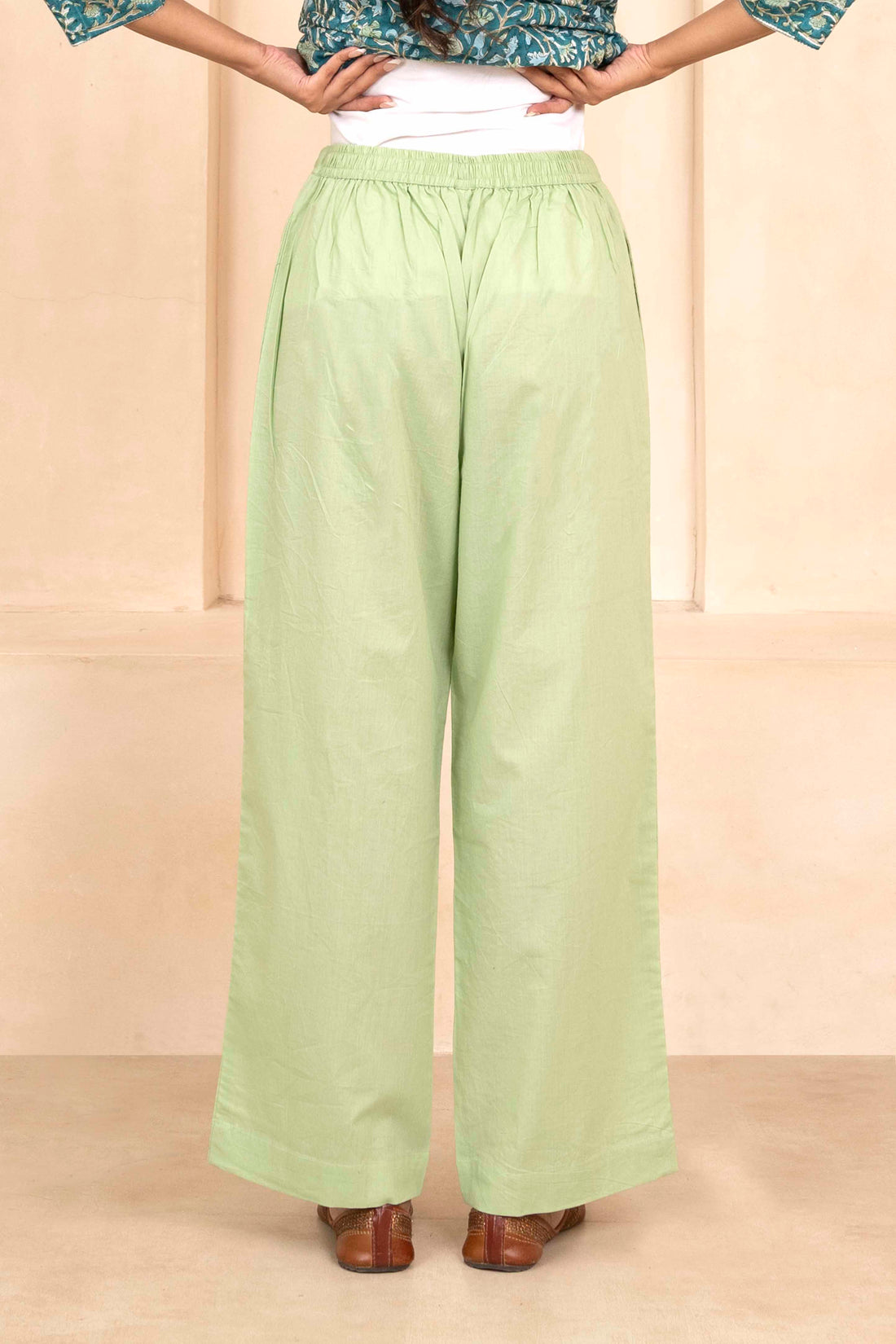 Ice Mint Palazzo Pant