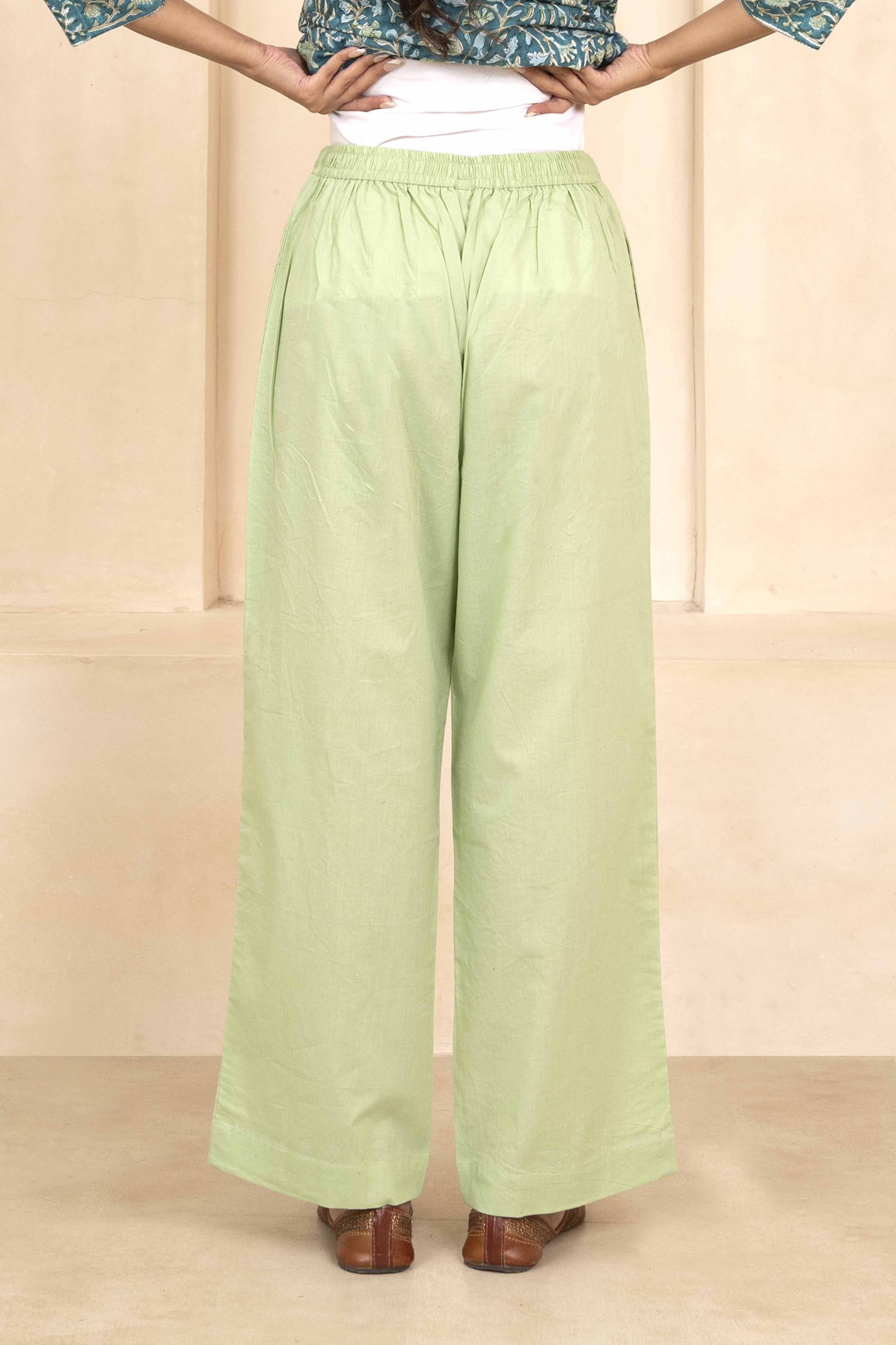 Ice Mint Palazzo Pant