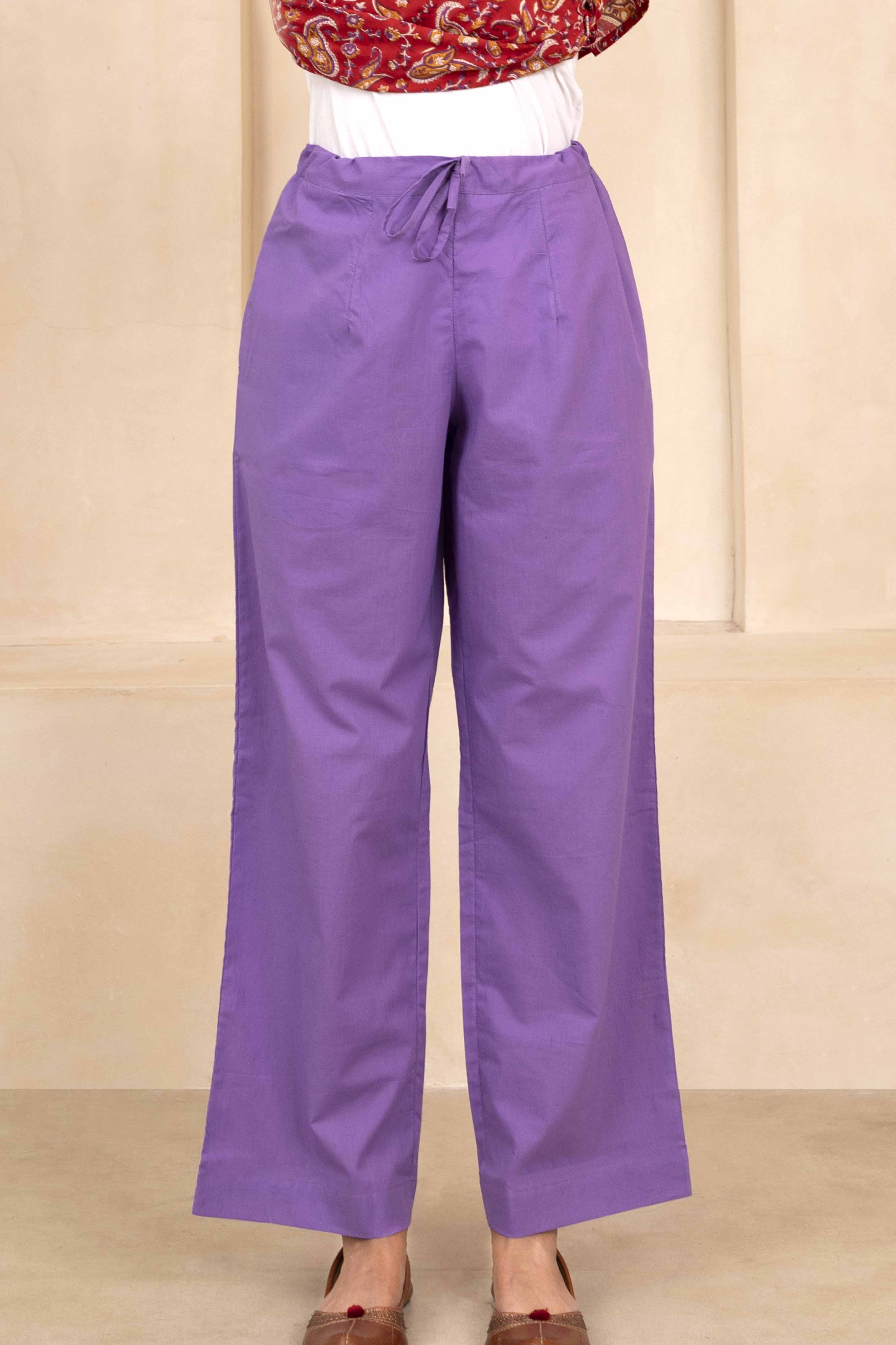 Lavender Palazzo Pant