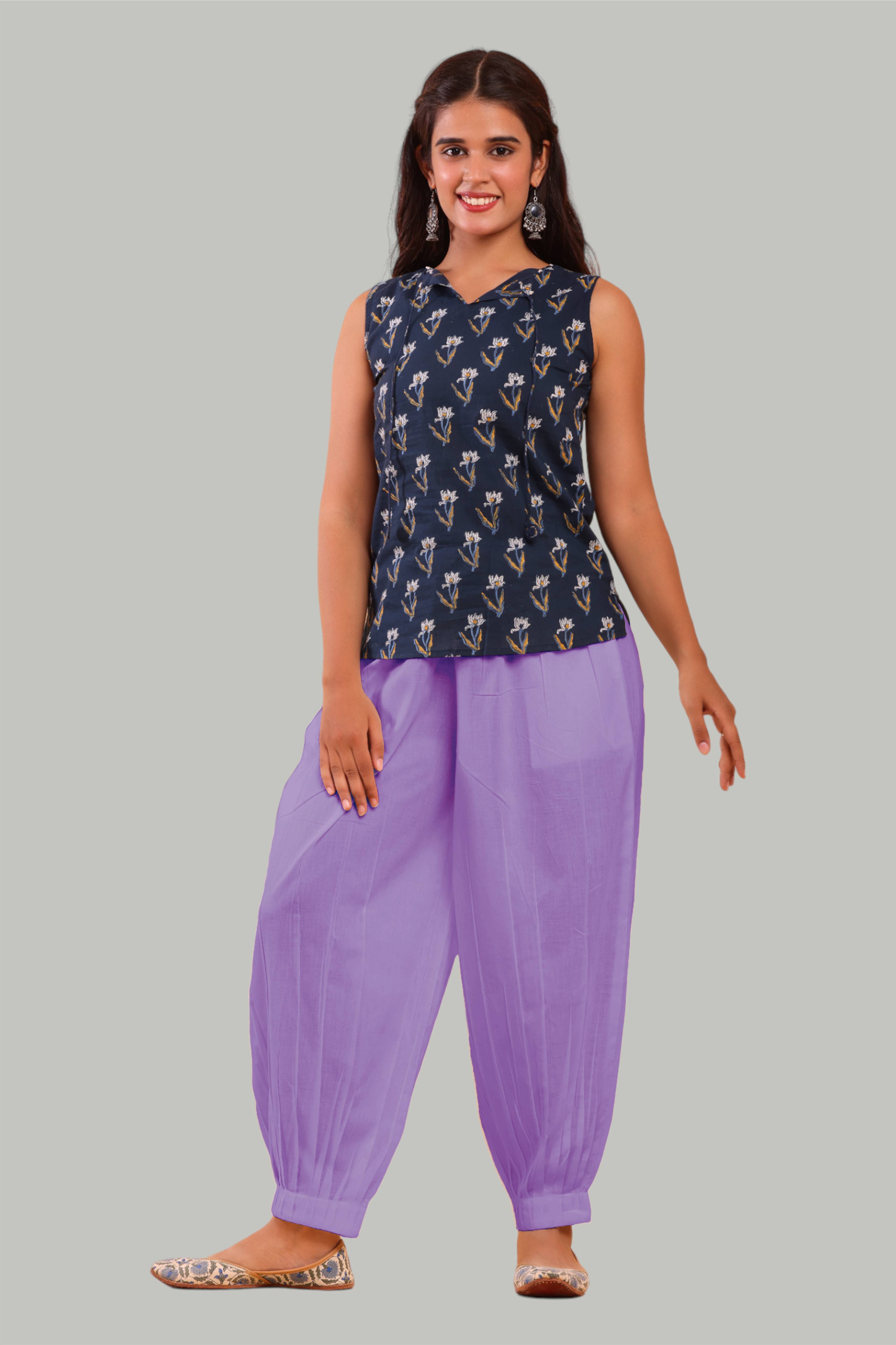 Lavender Afghani Pant
