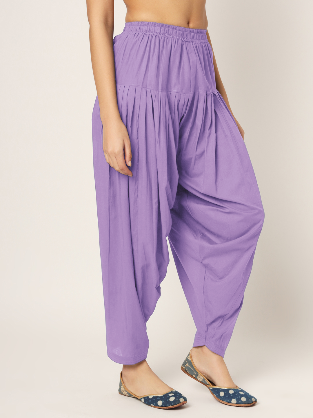 Lavender Patiala Pant