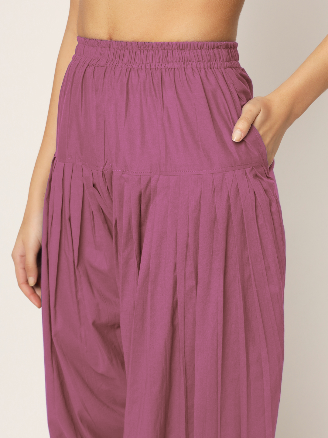 Onion Pink Patiala Pant