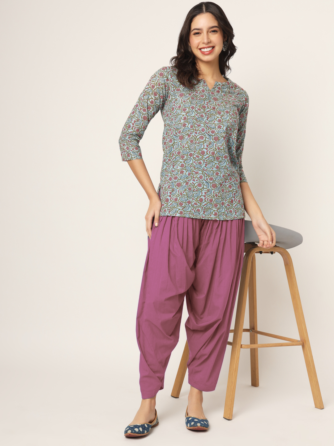 Onion Pink Patiala Pant