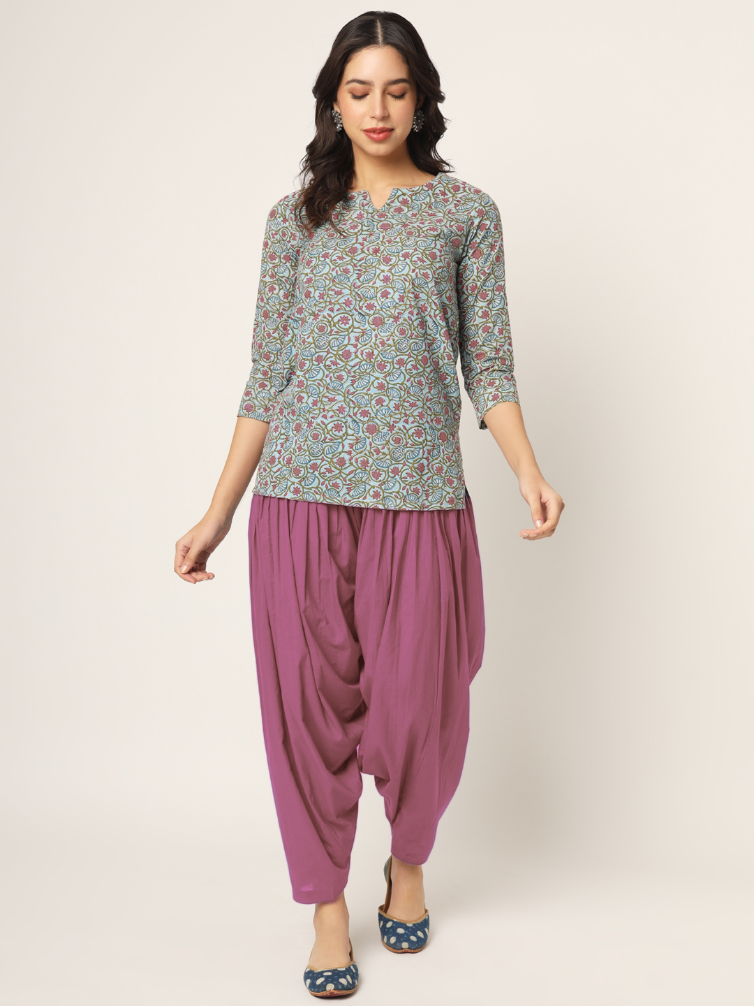 Onion Pink Patiala Pant