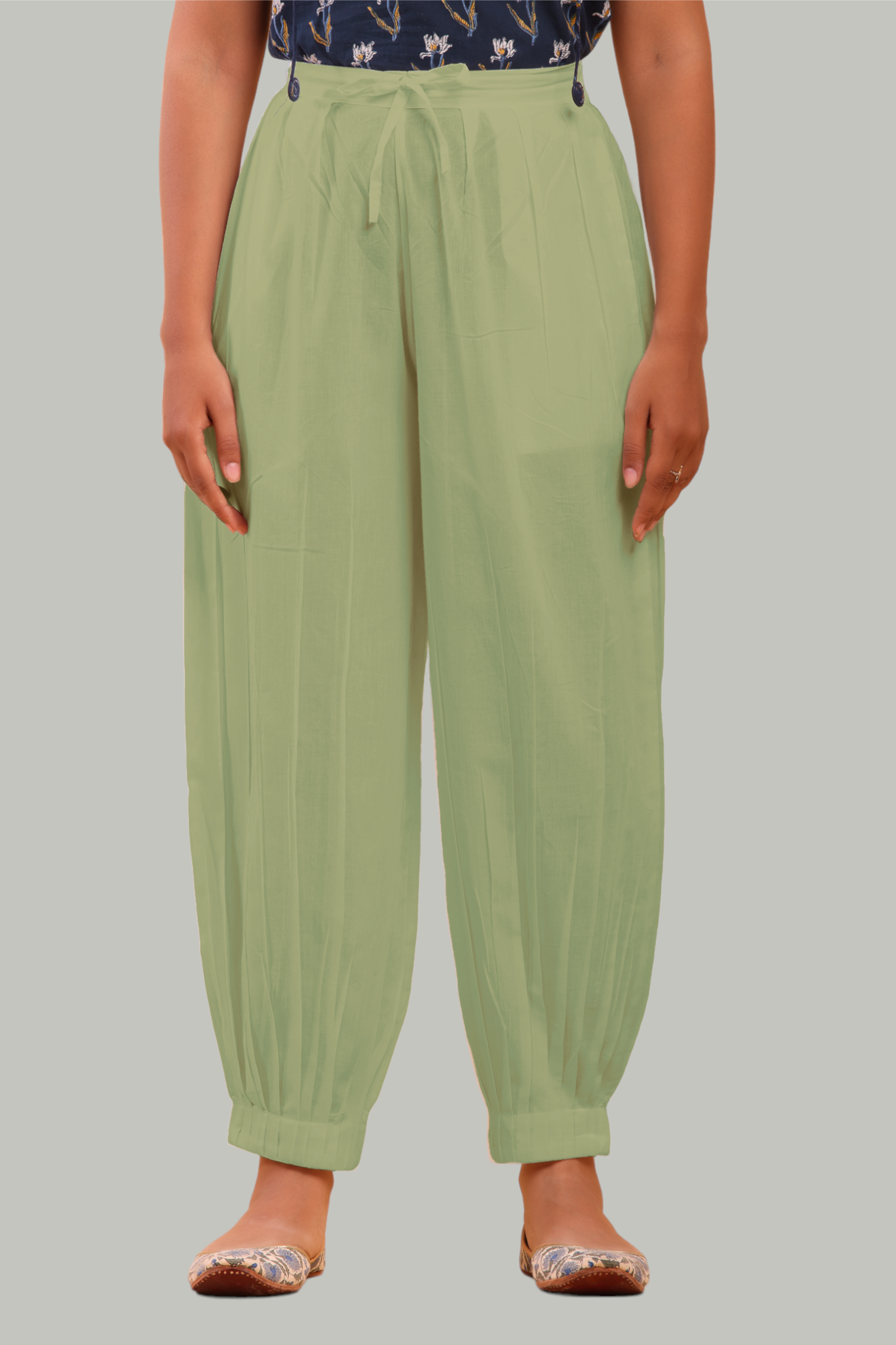 Pistachio Green Afghani Pant