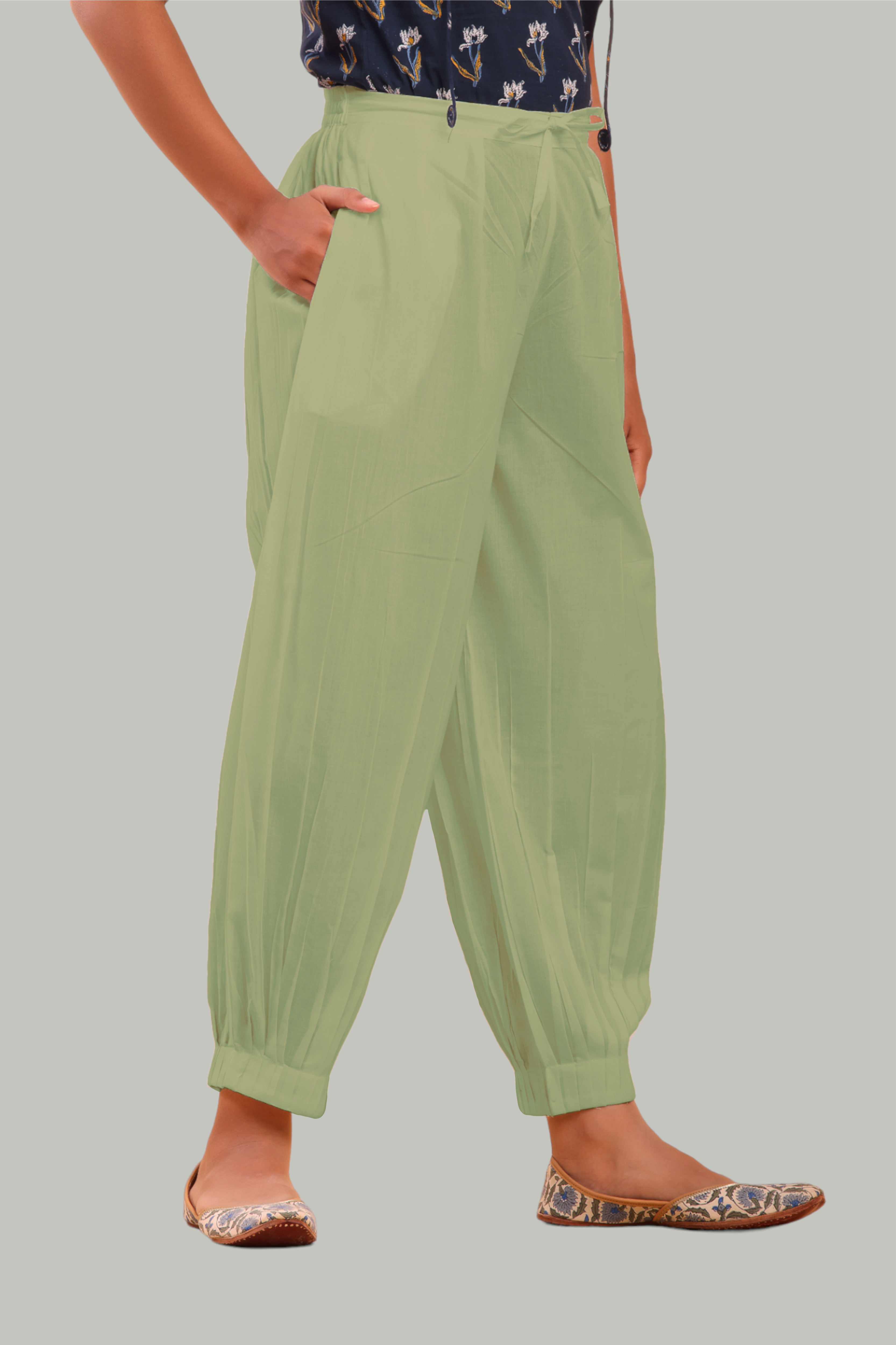 Pistachio Green Afghani Pant