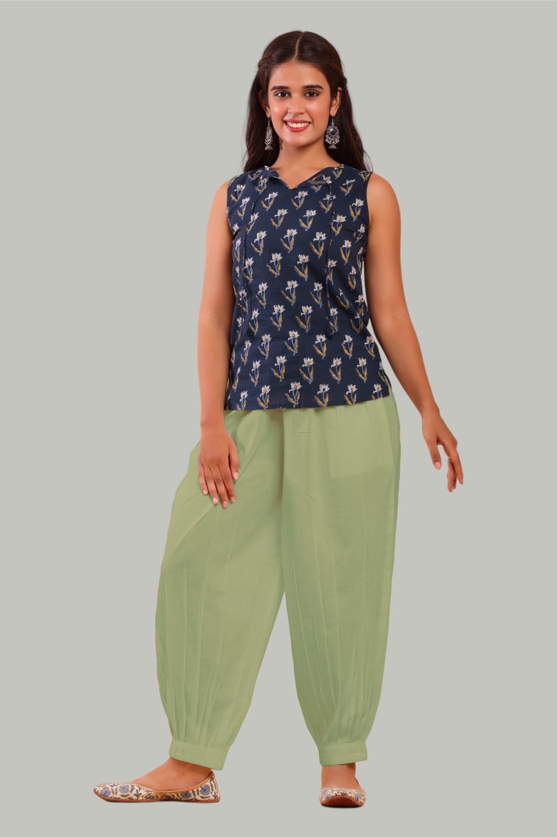 Pistachio Green Afghani Pant