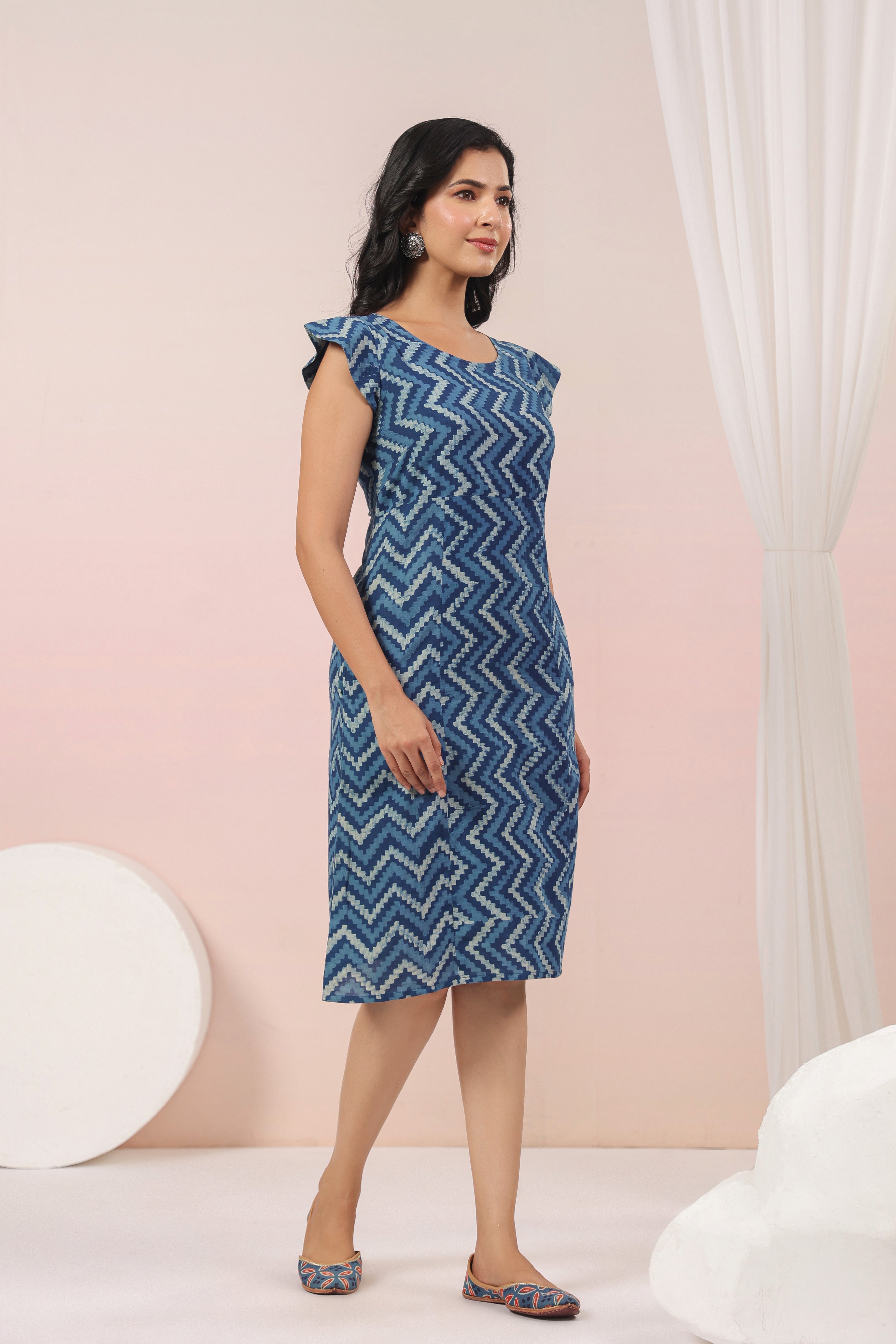 Shuddhi Blue dress