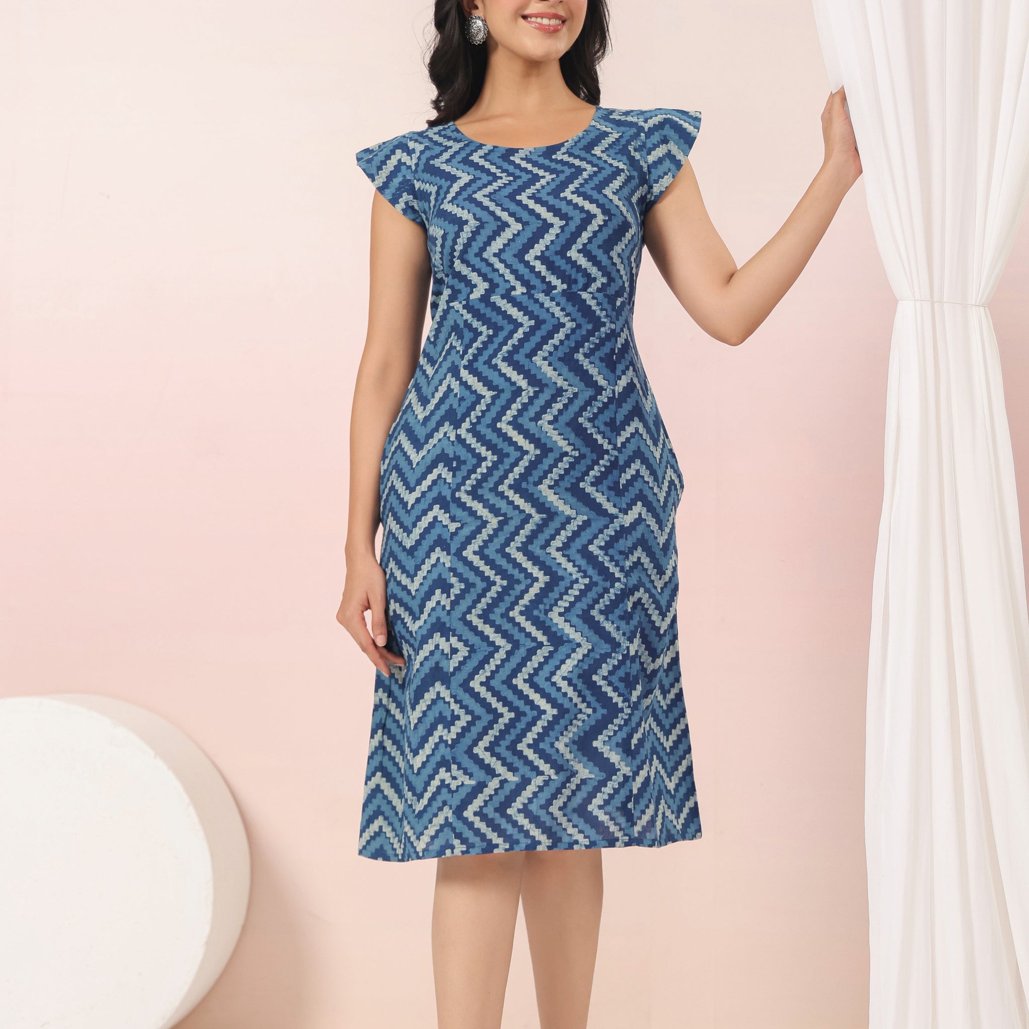 Shuddhi Blue dress