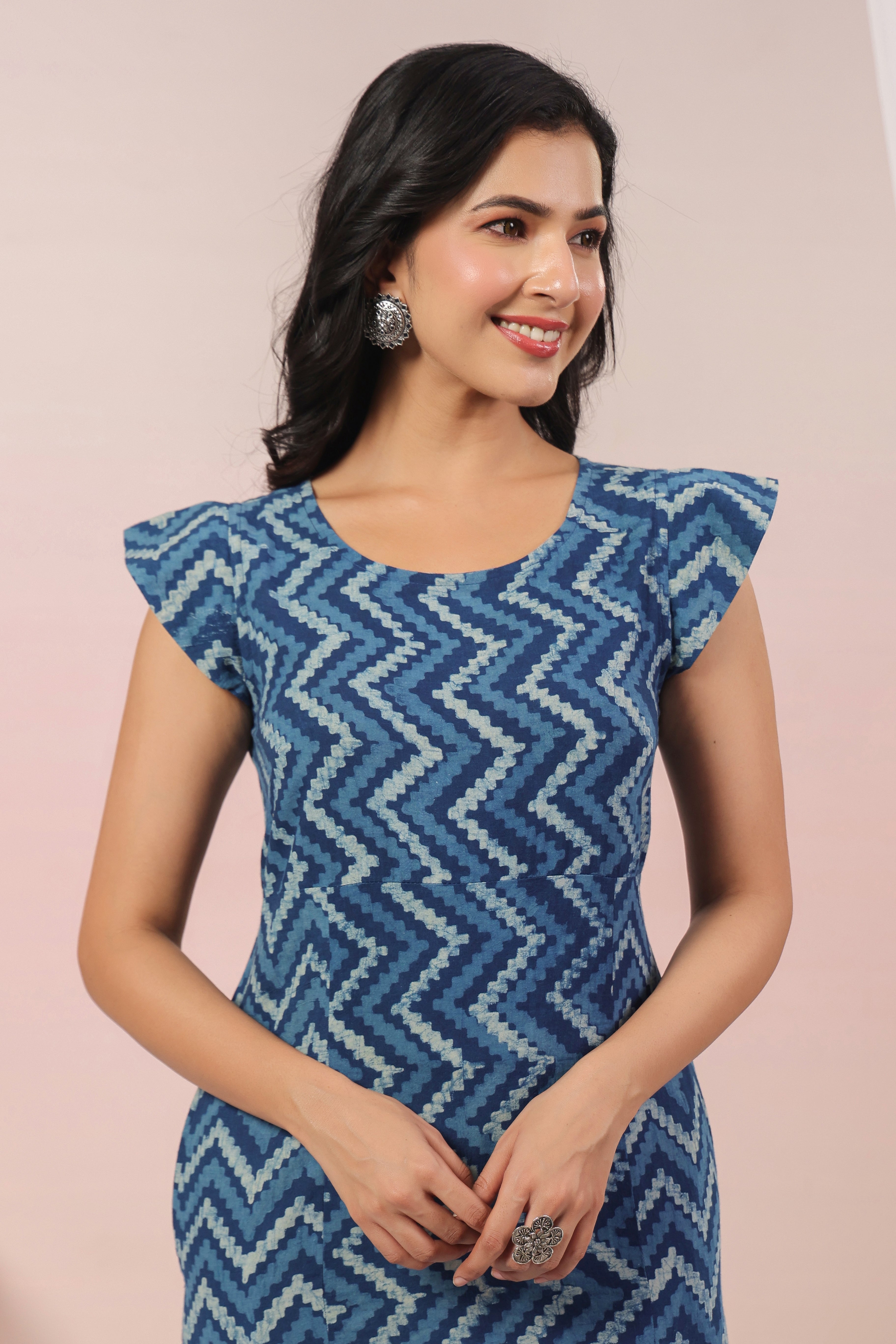Shuddhi Blue dress