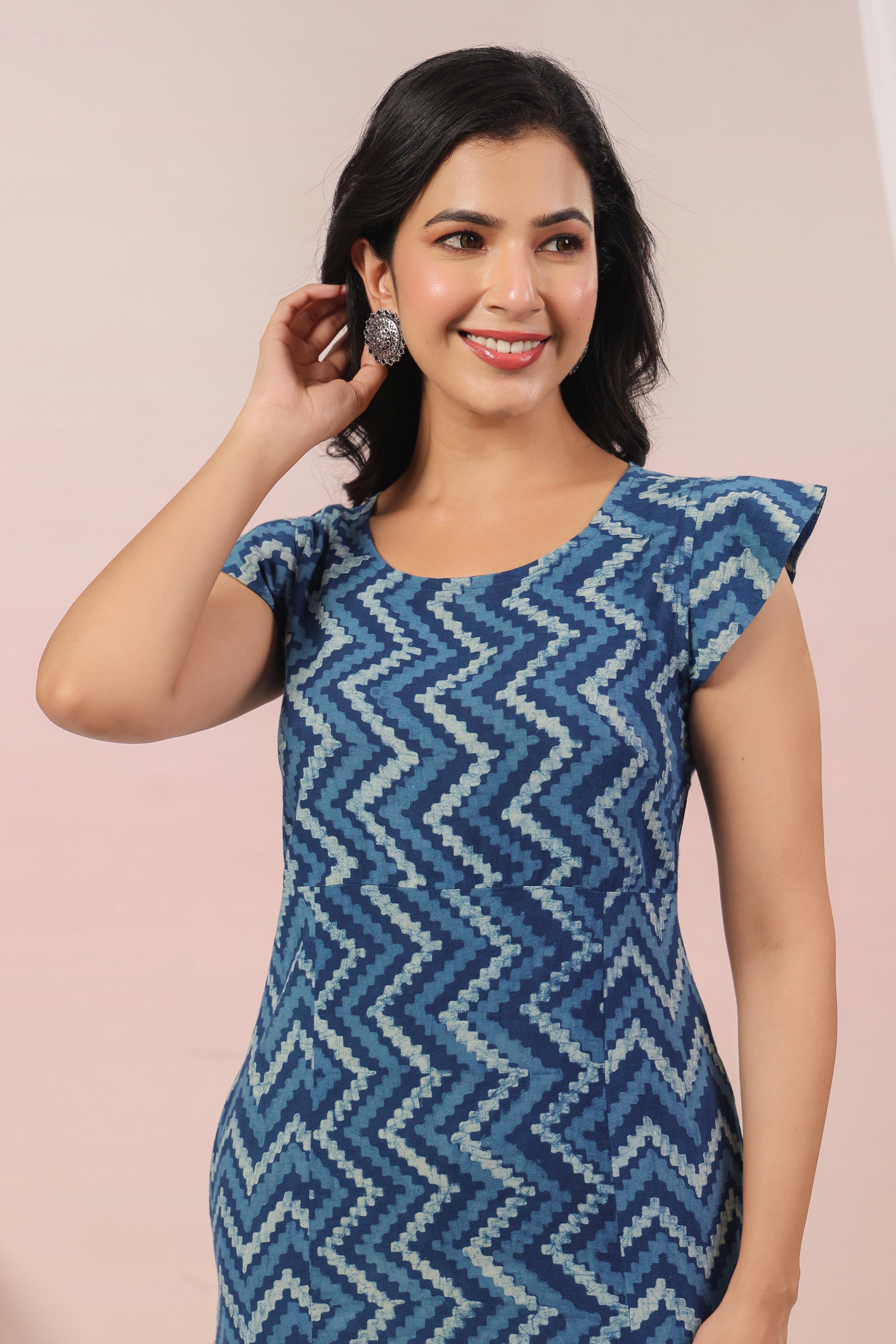 Shuddhi Blue dress
