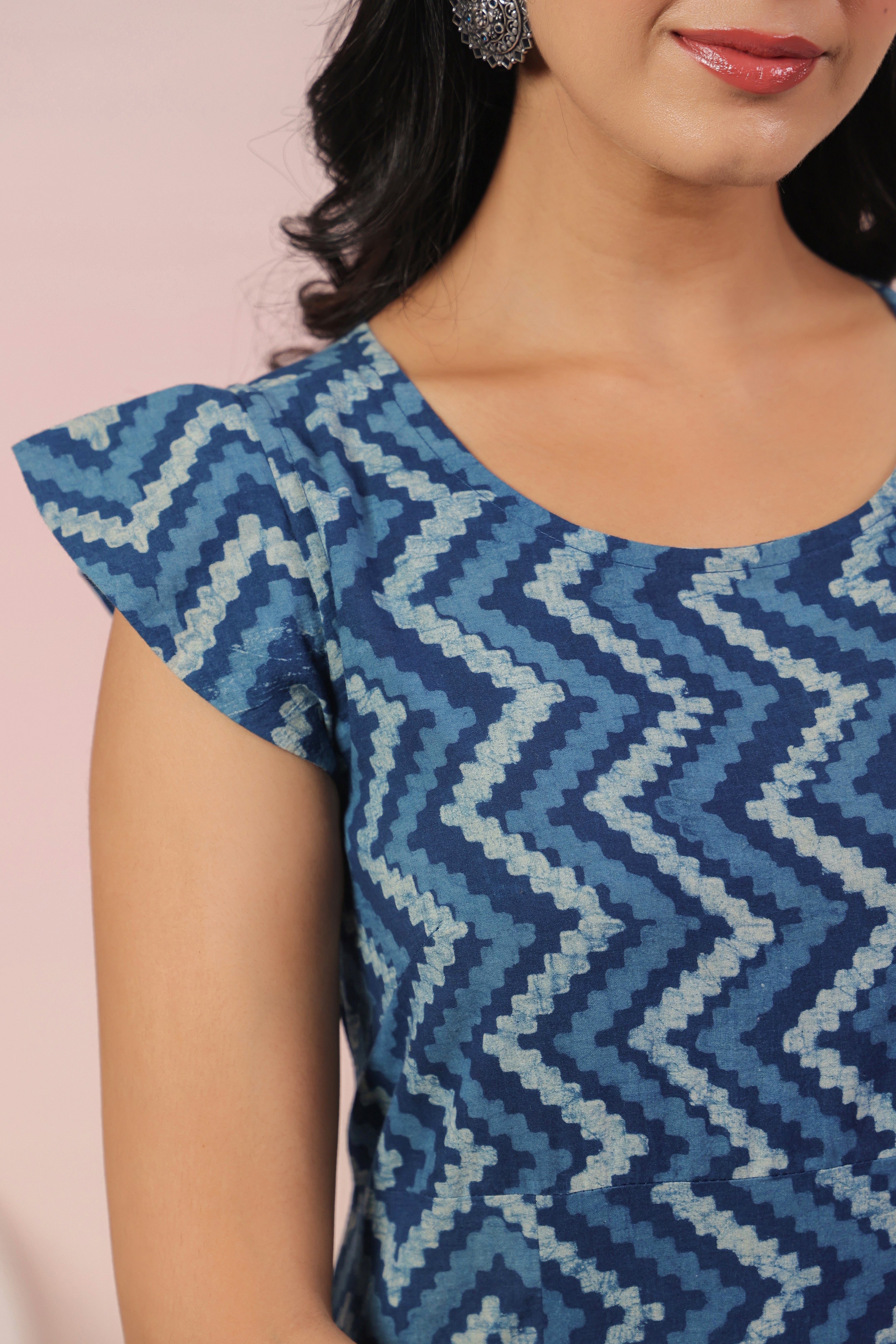 Shuddhi Blue dress