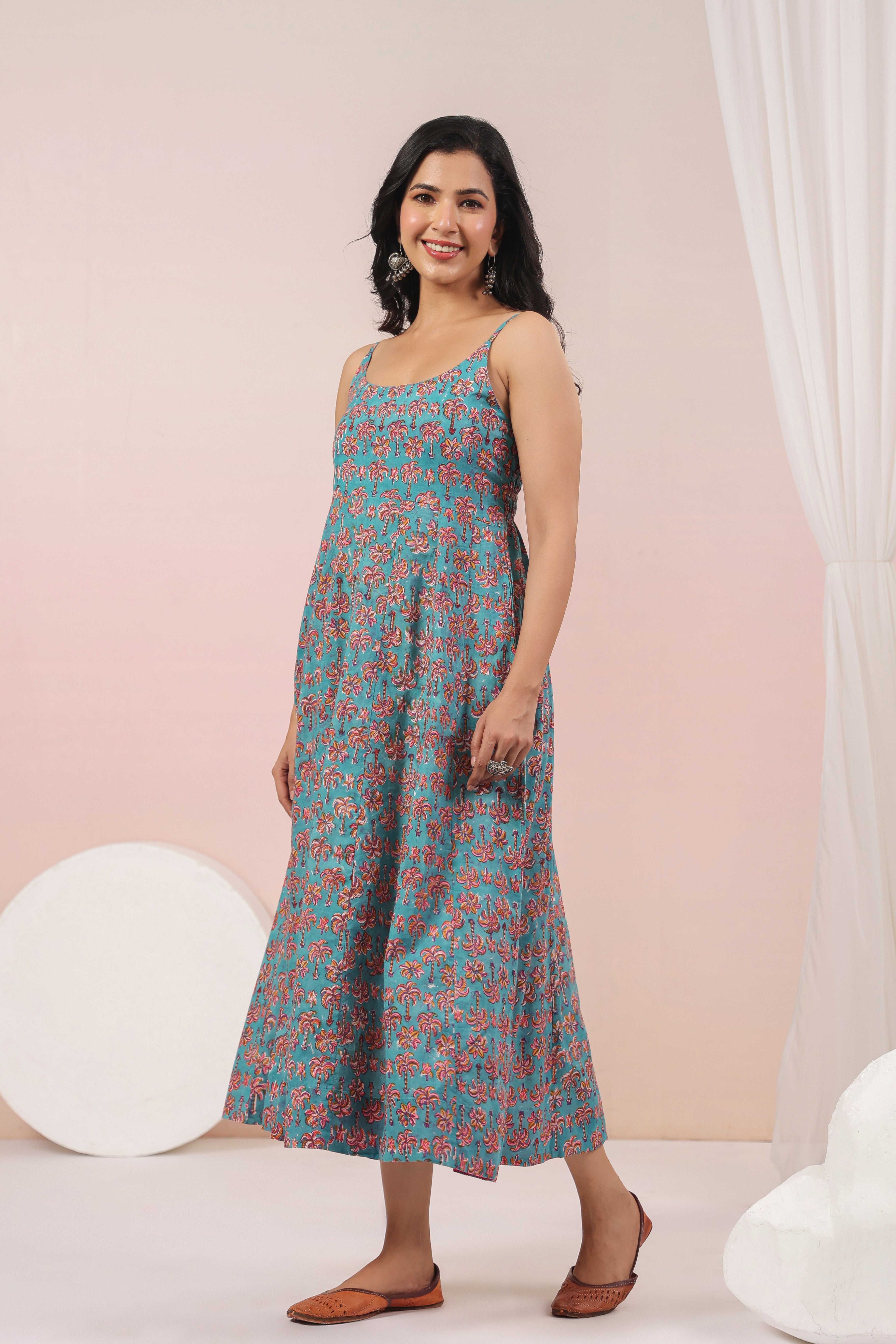 Shuddhi green Dress