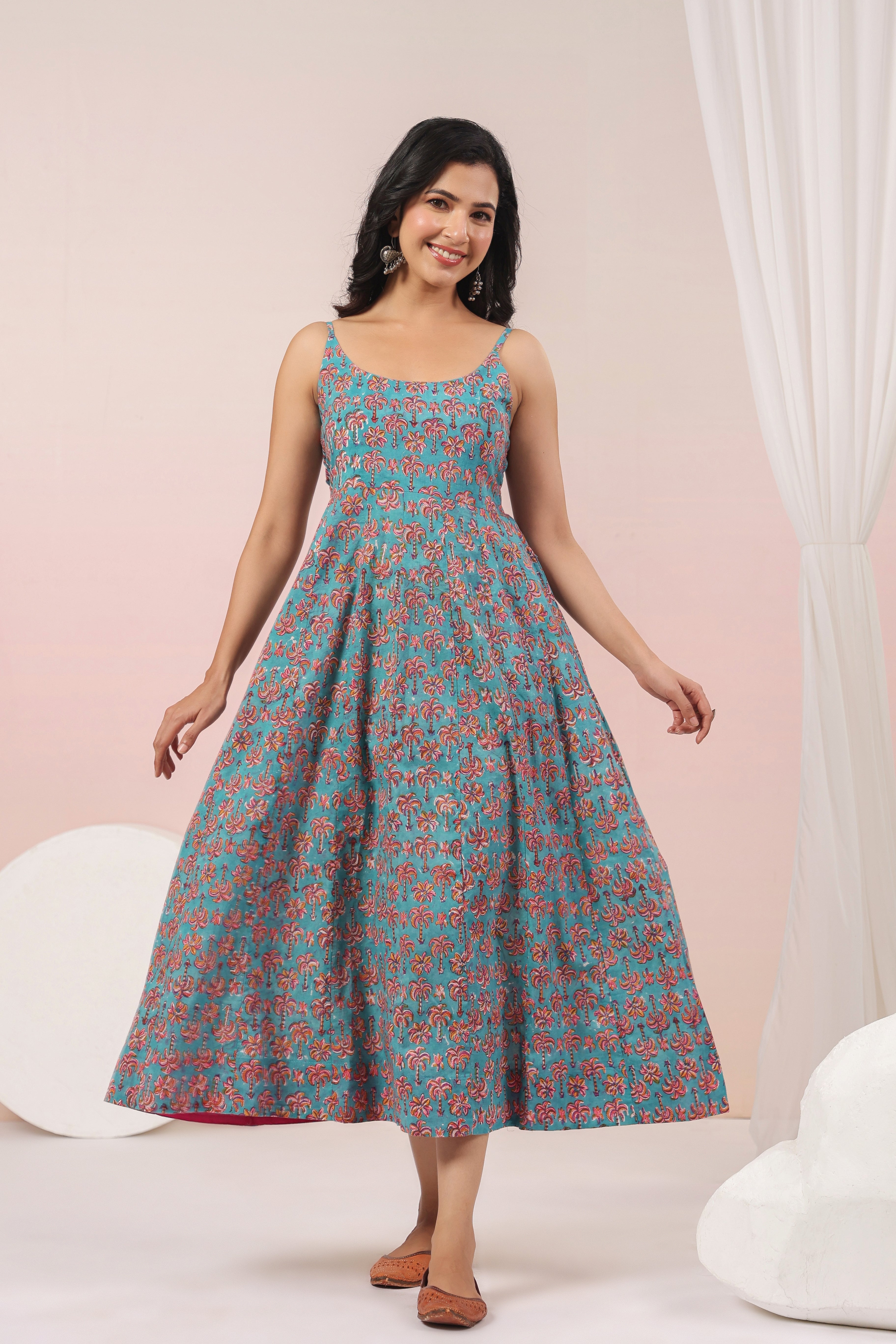 Shuddhi green Dress