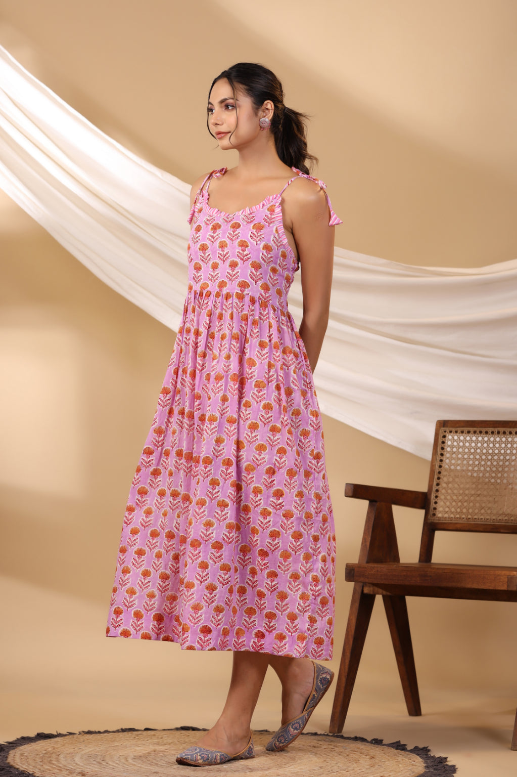 Taffy Pink Spegatie Dress
