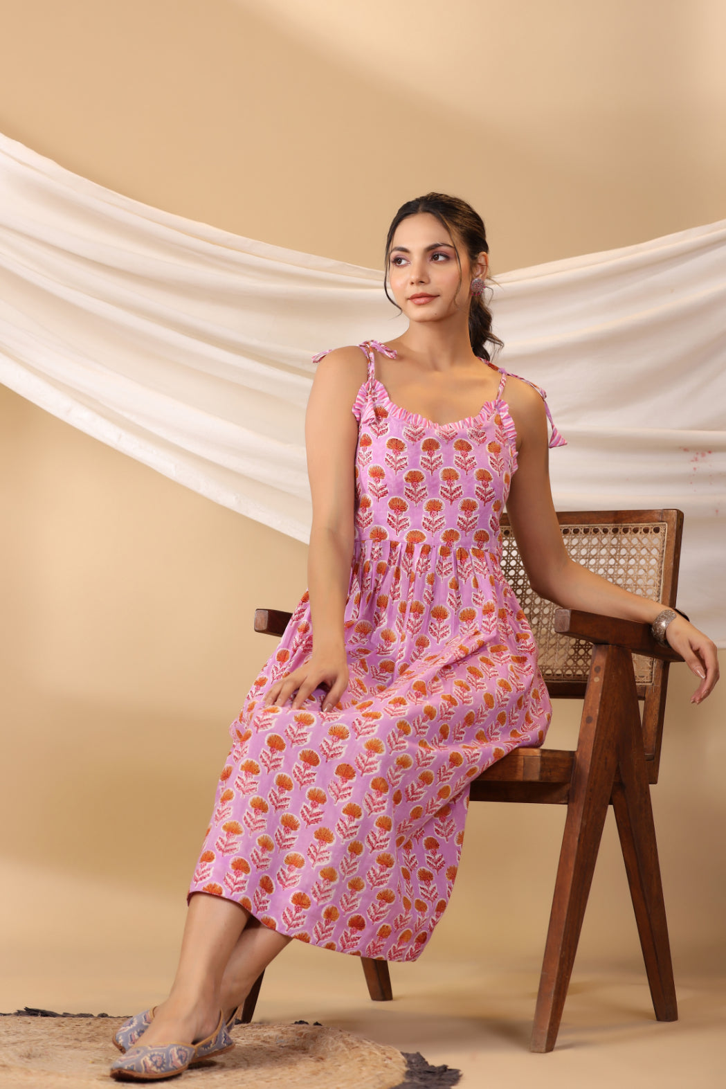 Taffy Pink Spegatie Dress