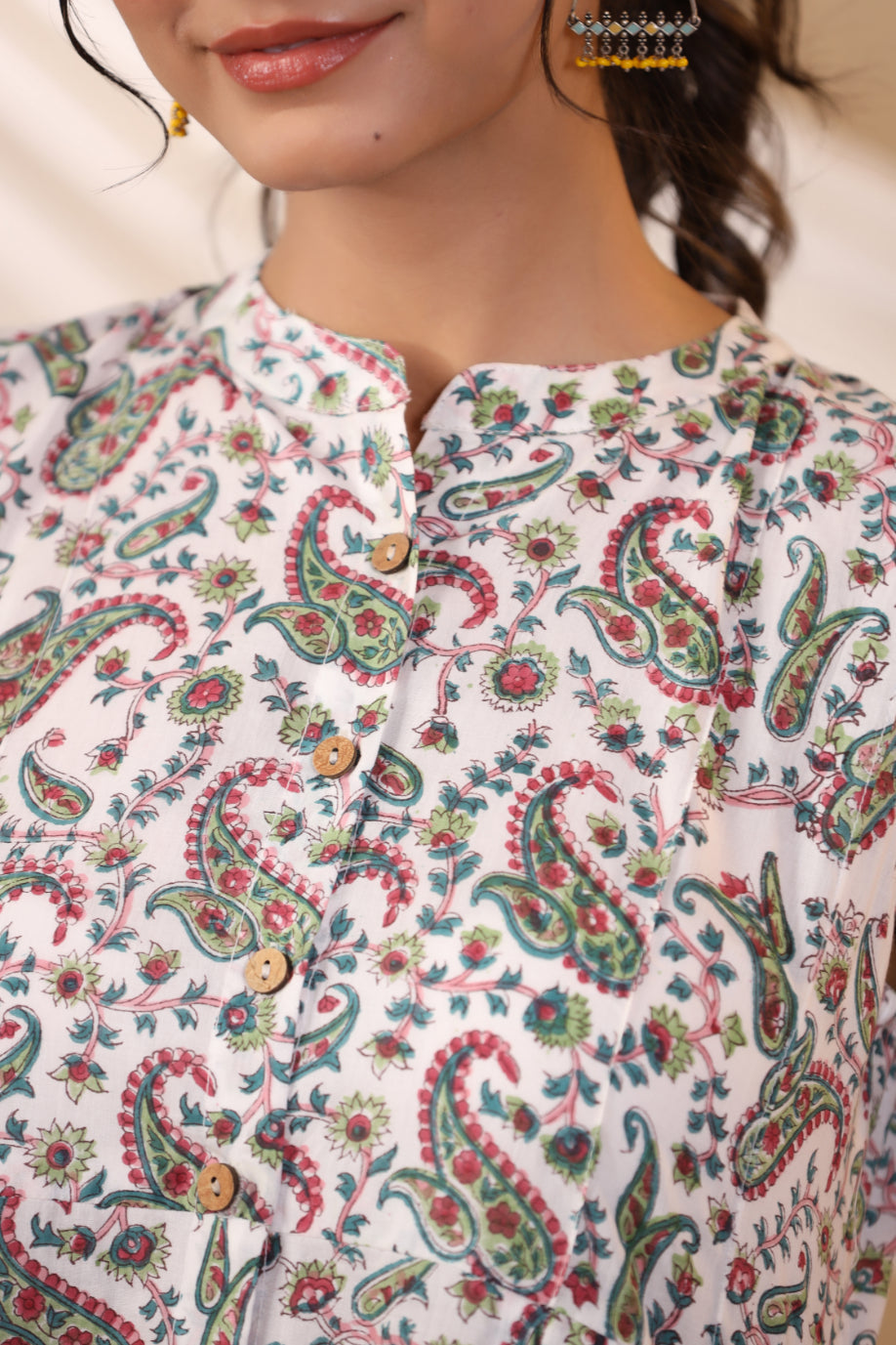 White Button Down Dress