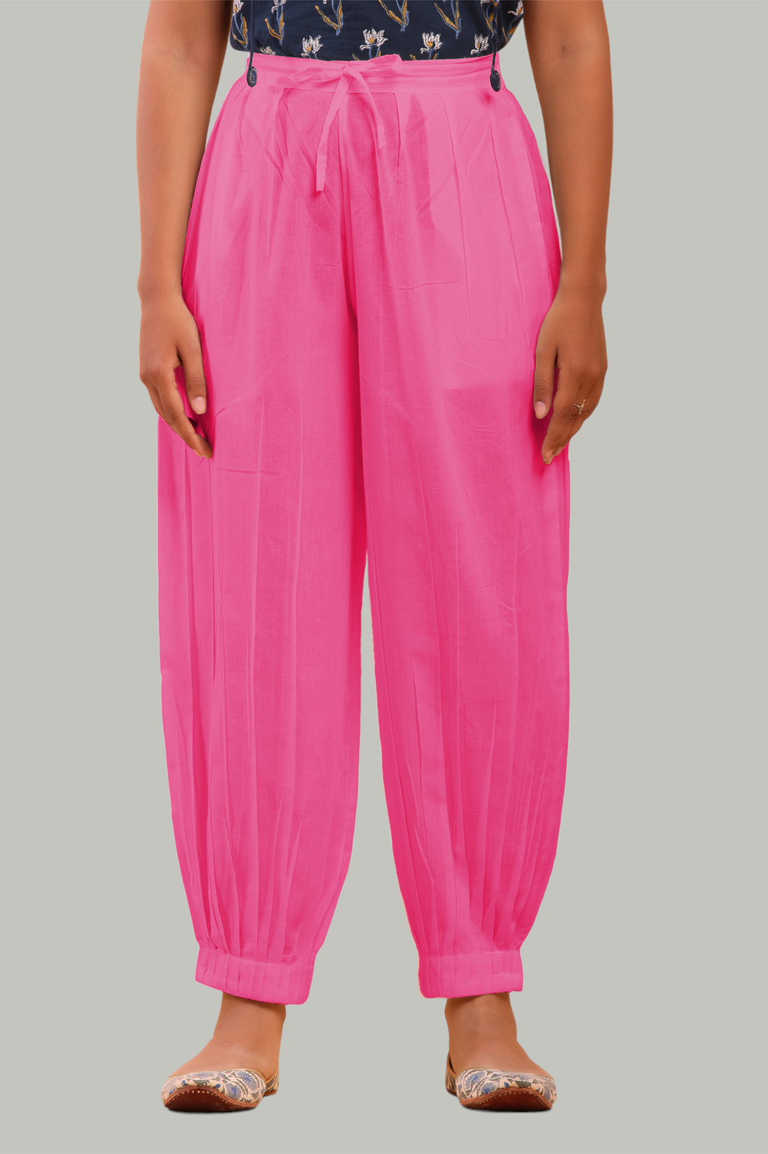 Baby Pink Afghani Pant