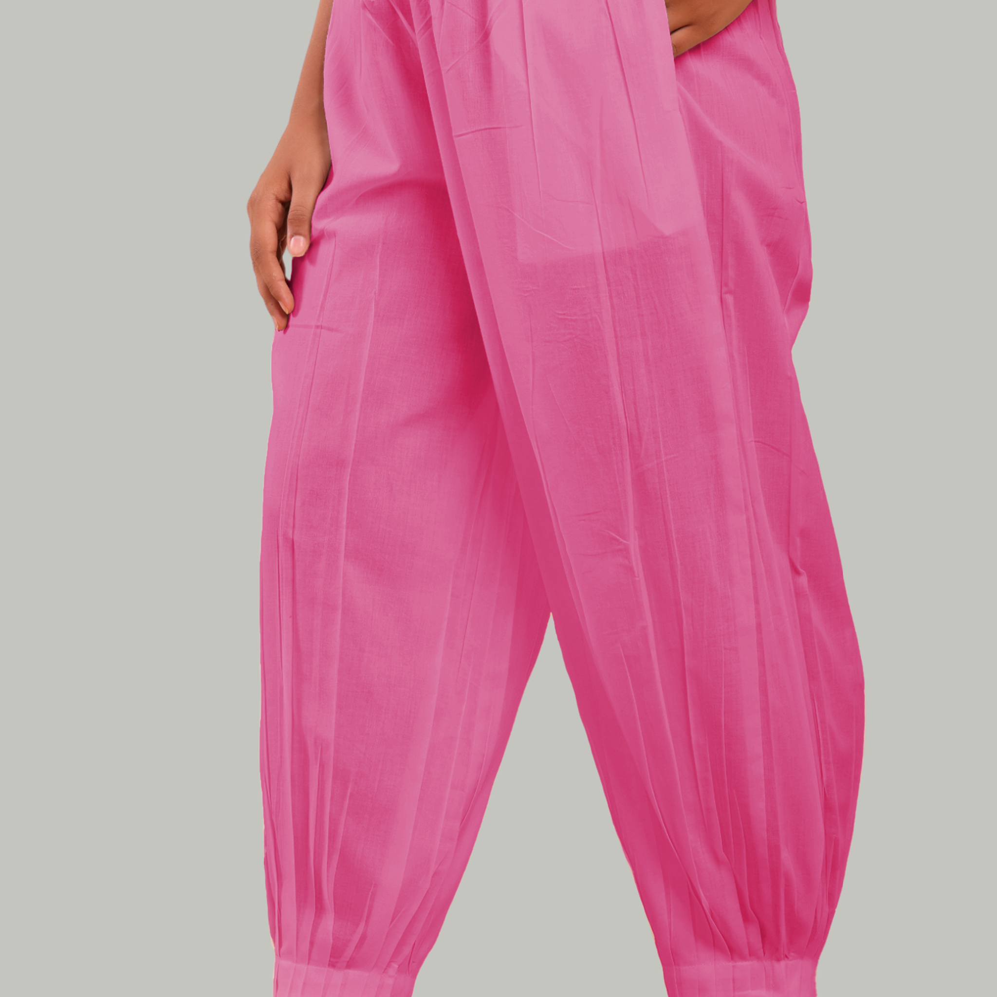 Baby Pink Afghani Pant