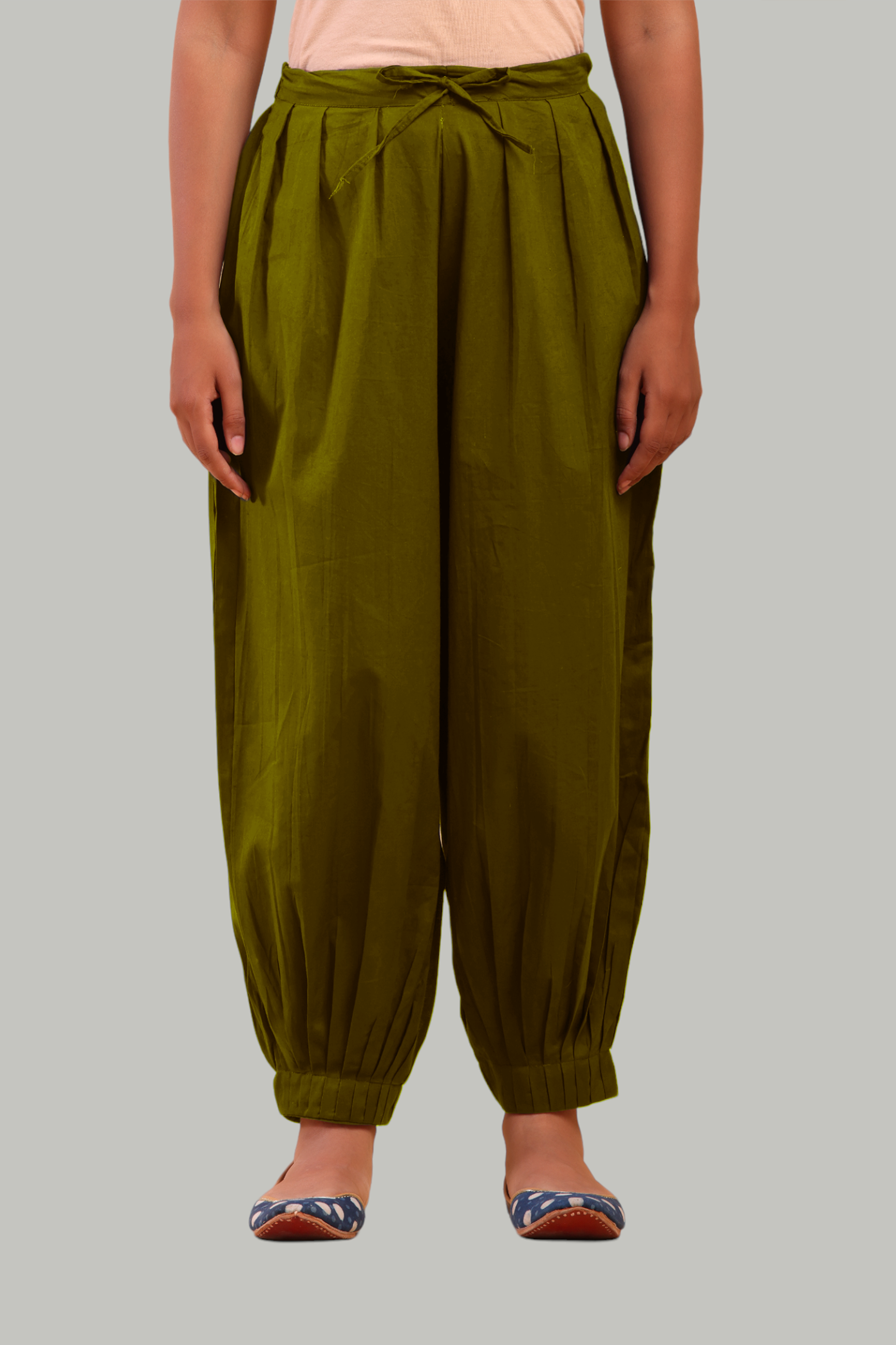 Olive Green /Mehendi Afghani Pants