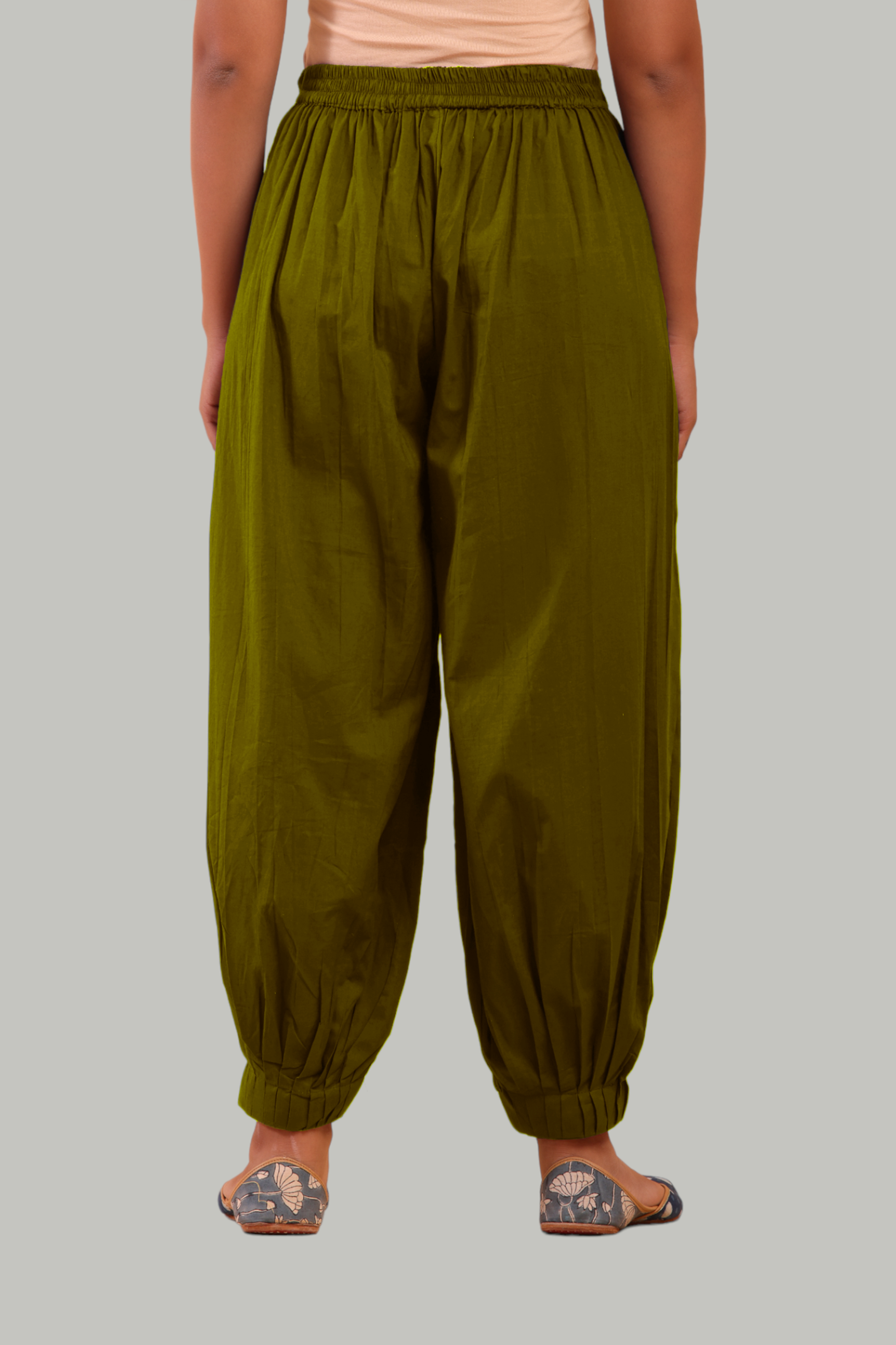 Olive Green /Mehendi Afghani Pants