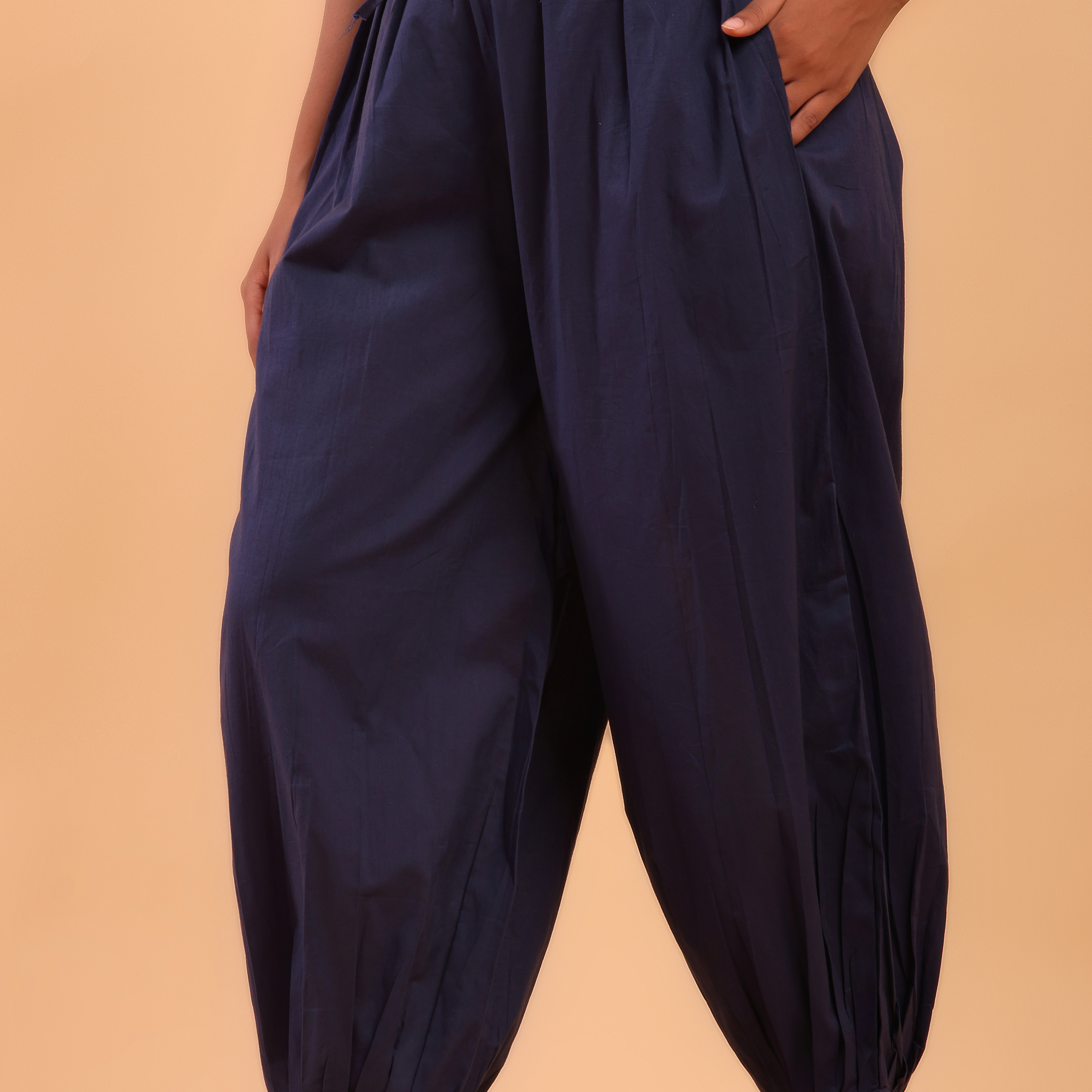 Navy Blue Afghani Pant