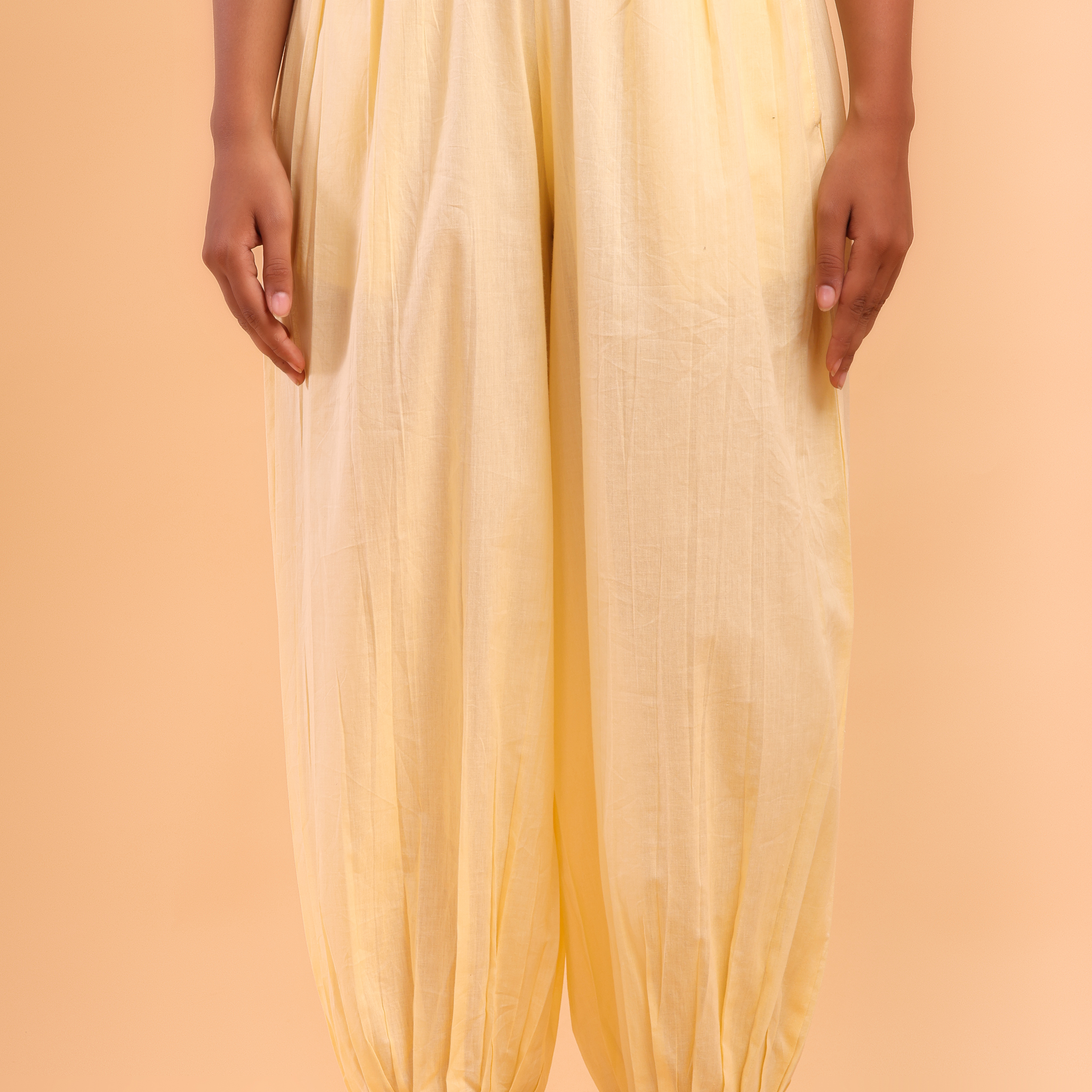 Cream Afghani Pant