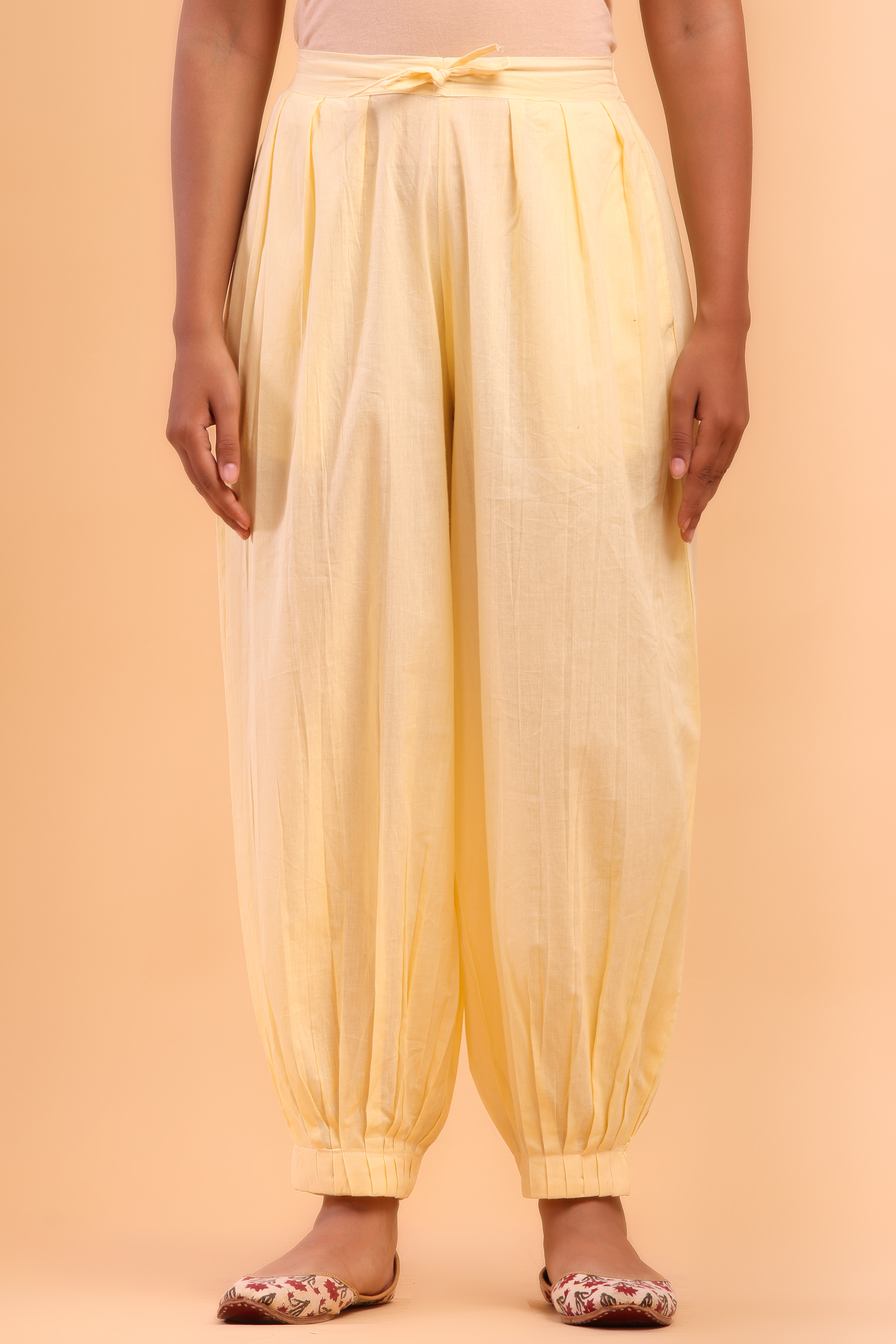 Cream Afghani Pant