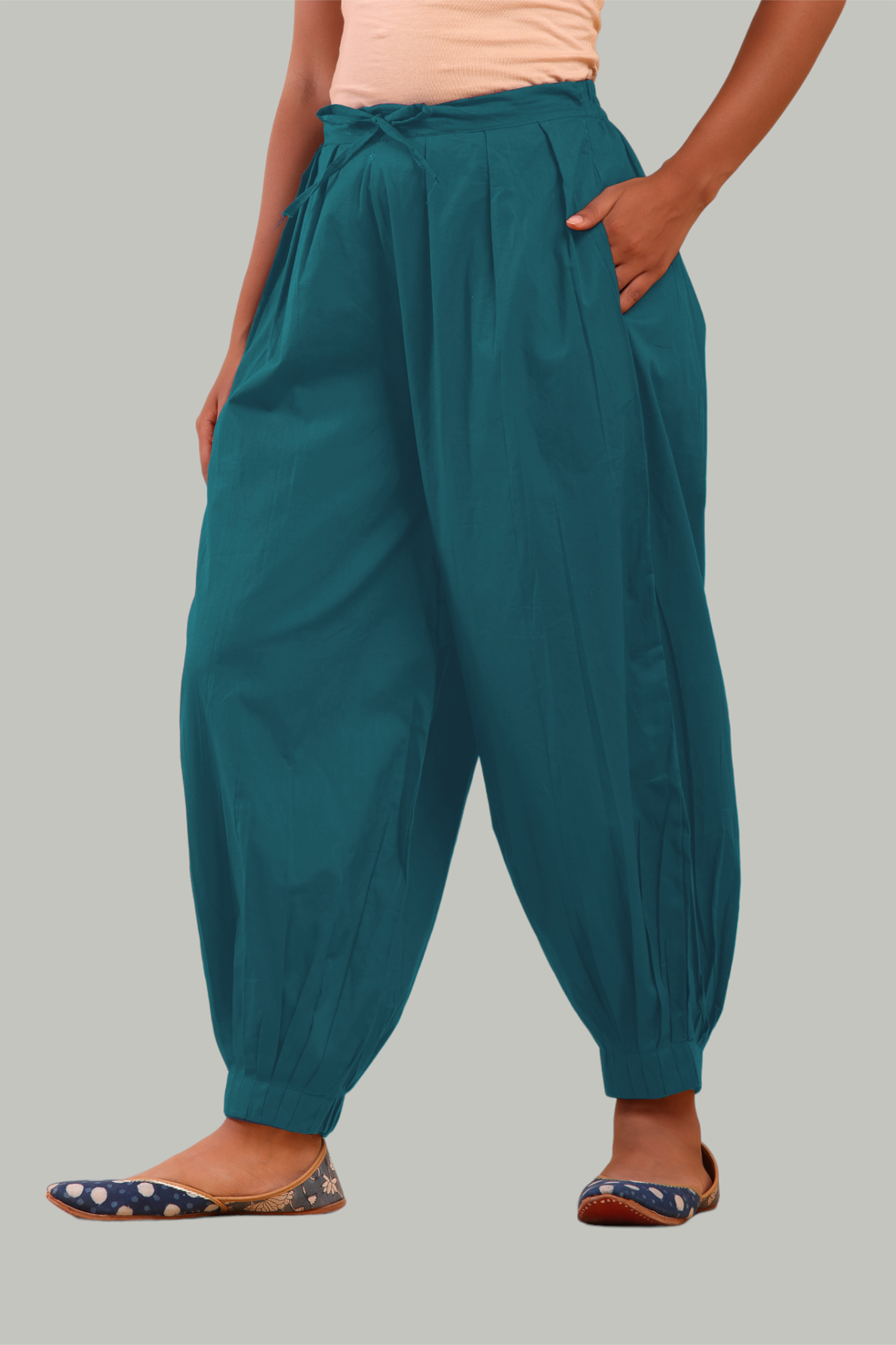 Teal Afghani Pant