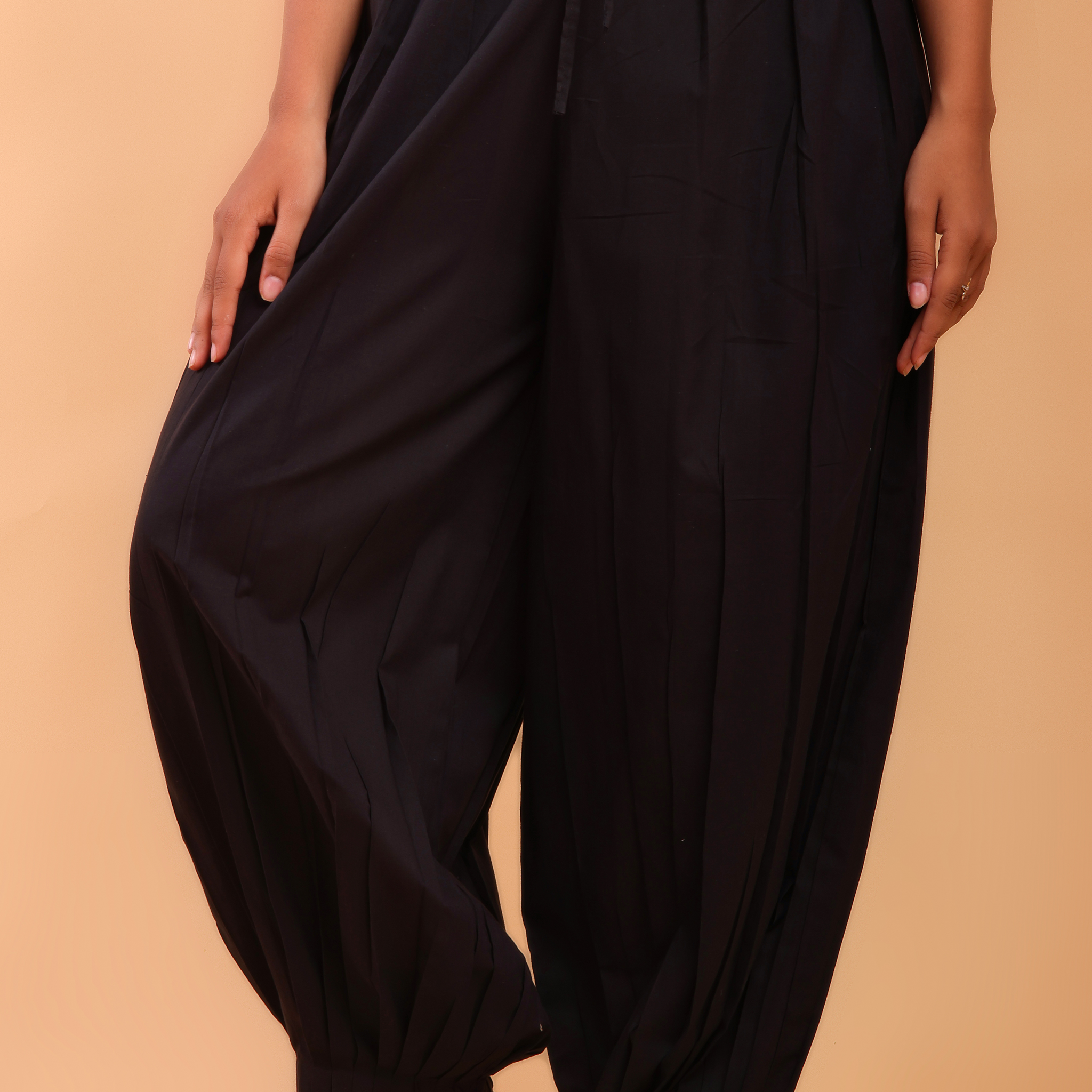 Black Afghani Pant