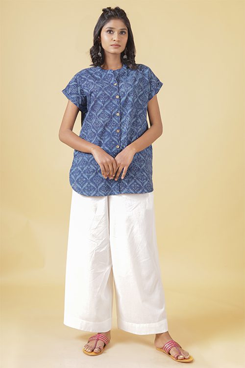 Indigo Short Shirt