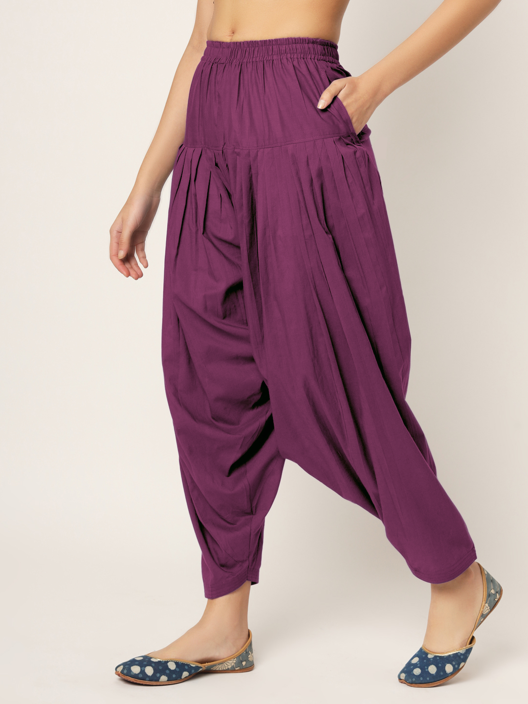 Wine Patiala Pant