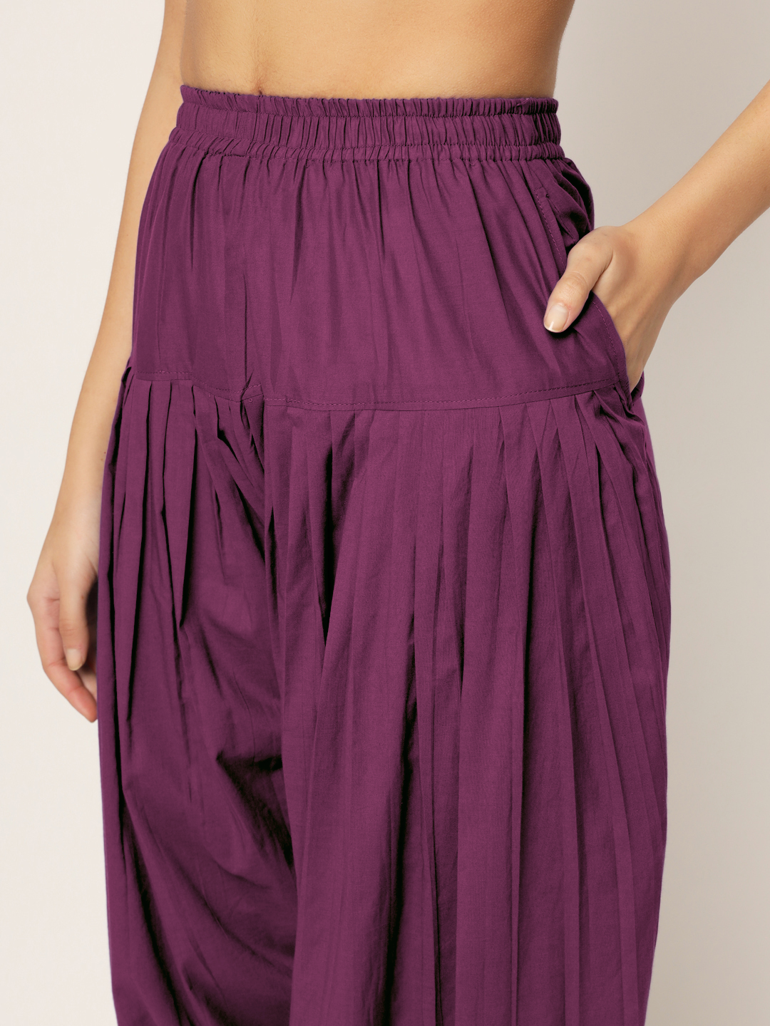 Wine Patiala Pant