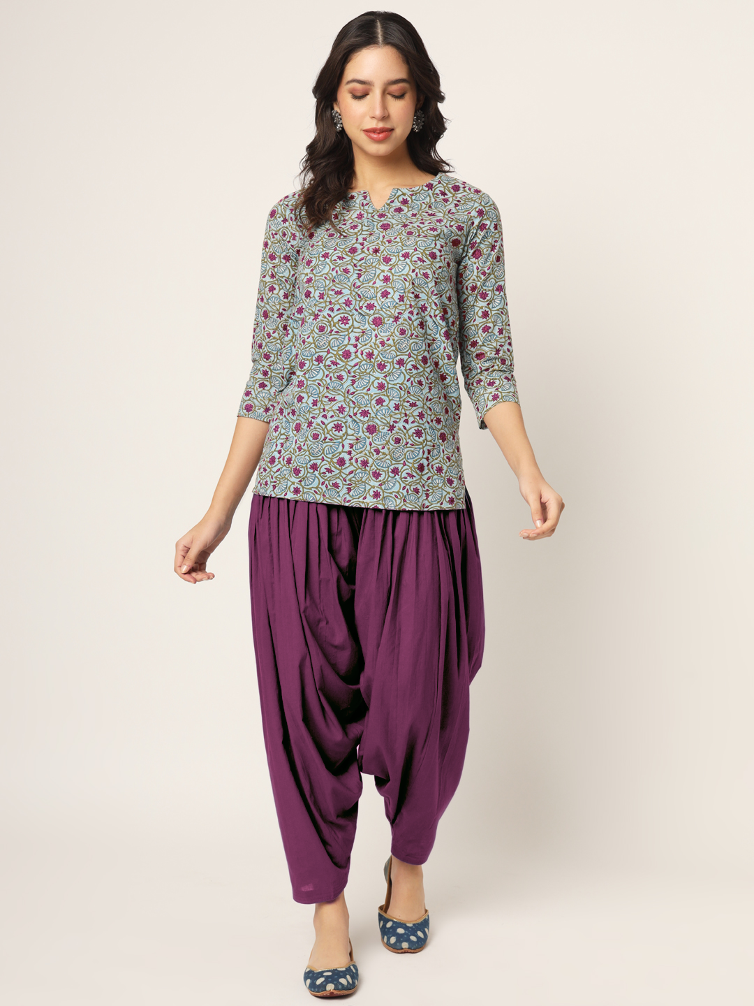Wine Patiala Pant
