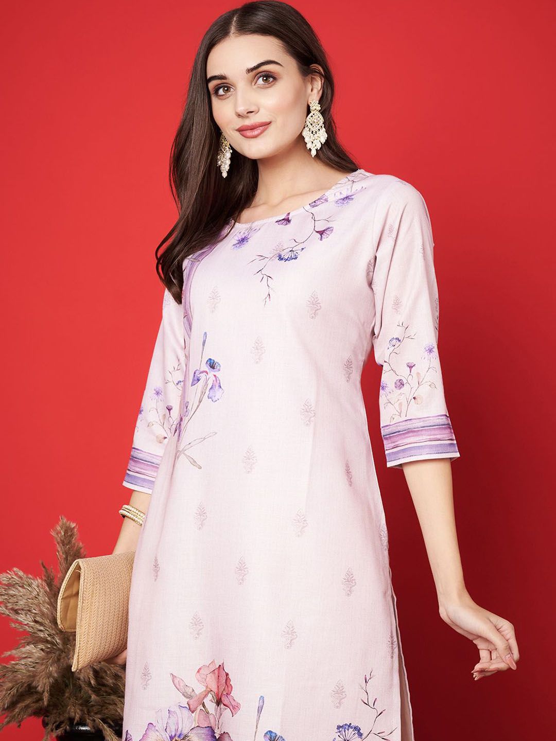 Label khoj cotton printed kurta