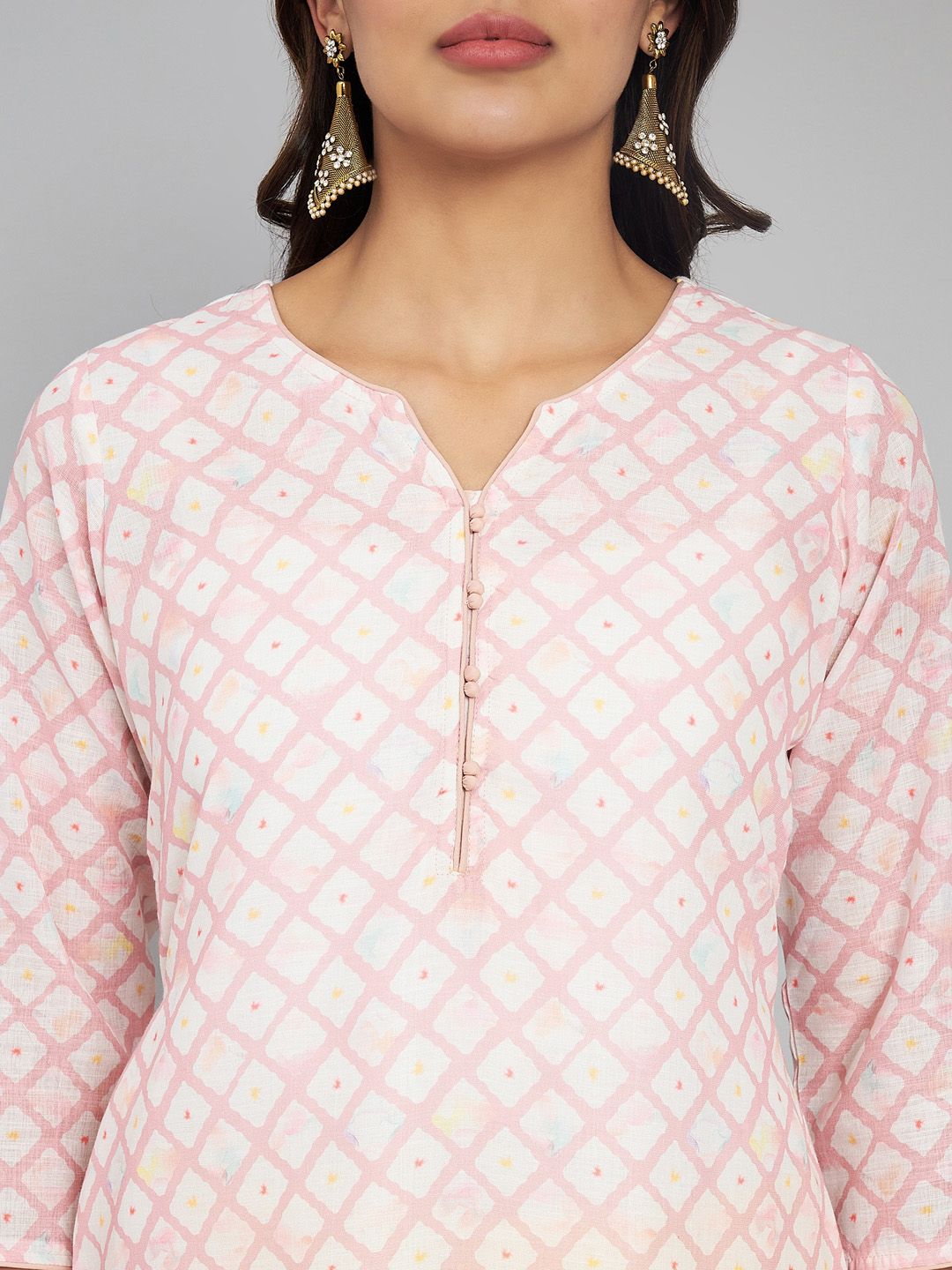 Label Khoj Women Linen Kurta