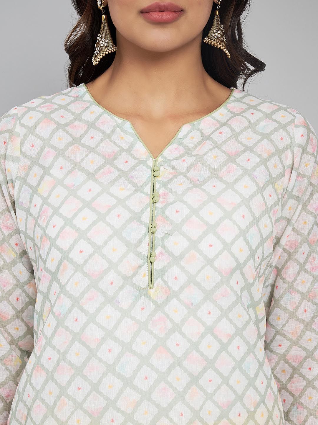 Label Khoj Women Linen Kurta